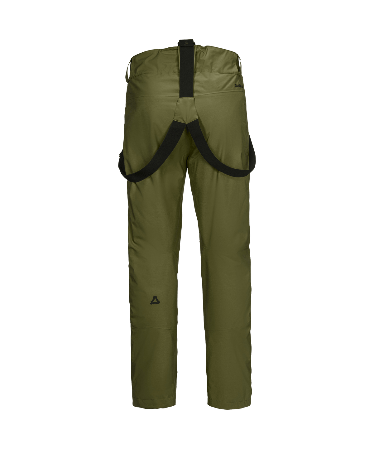 Men’s pine pants avocado branch olive green waterproof ski pants with black adjustable