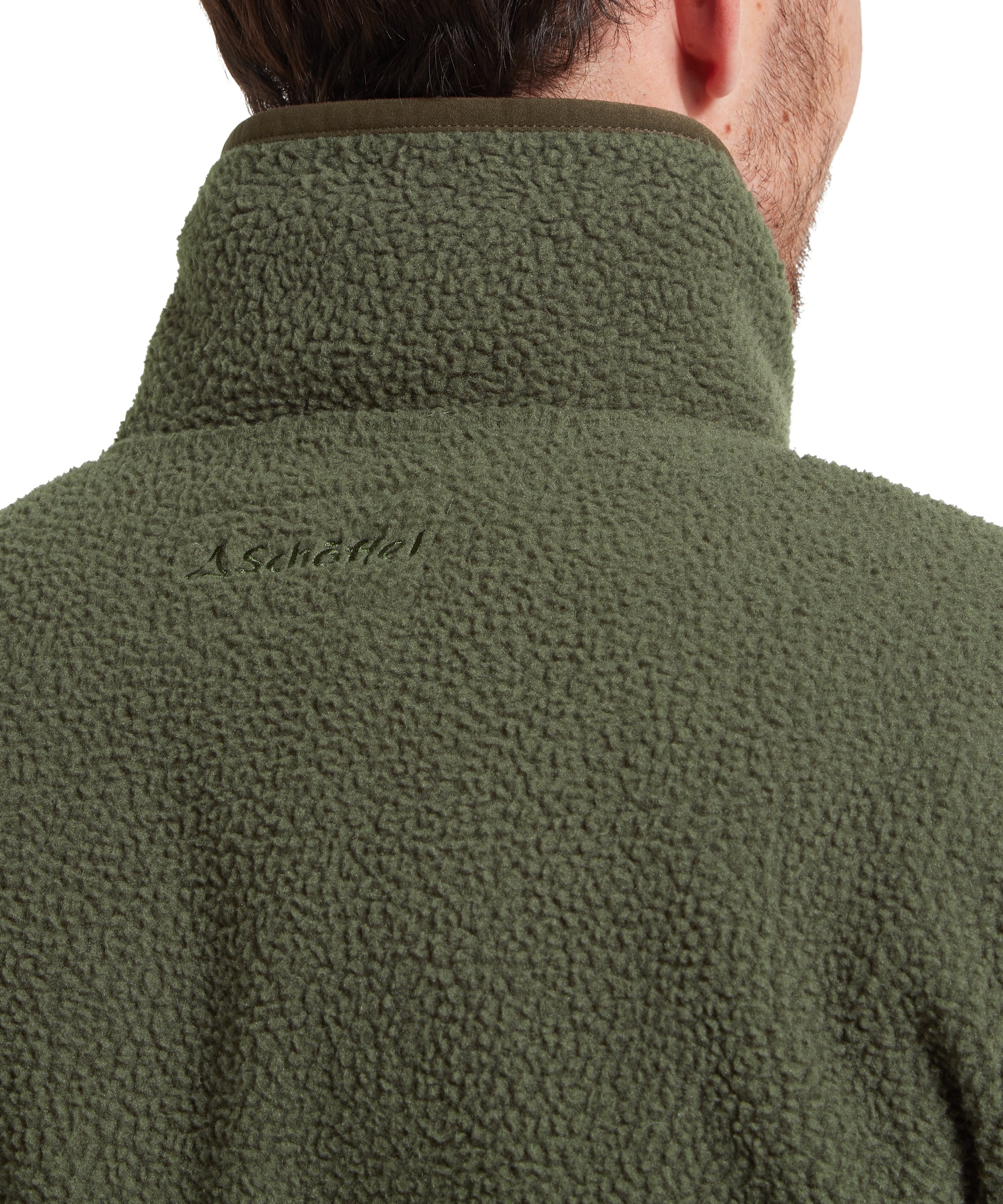 Berkeley Retro Quarter Zip Fleece - Woodland