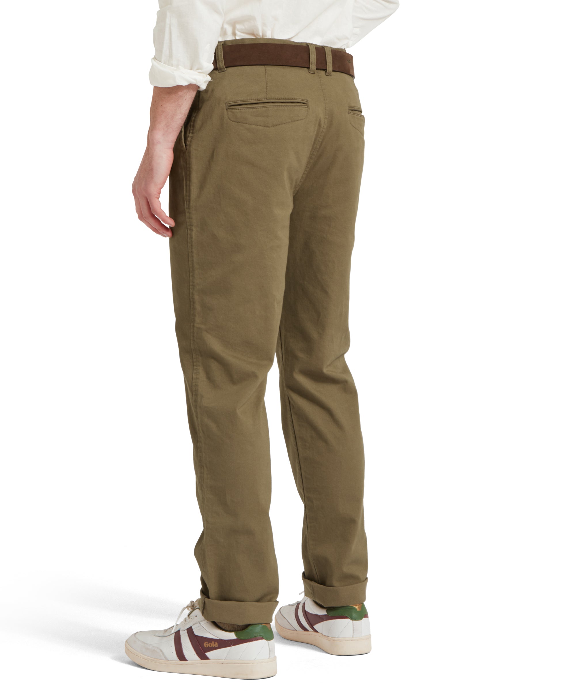 Chichester Chinos - Dark Khaki Green