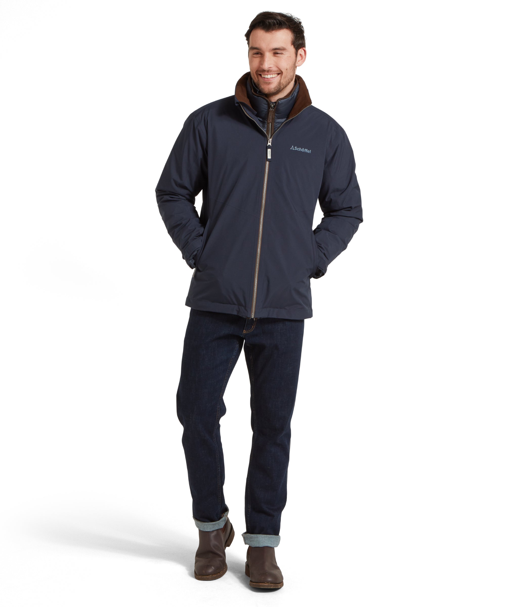 Egleton Lightweight Jacket - True Navy