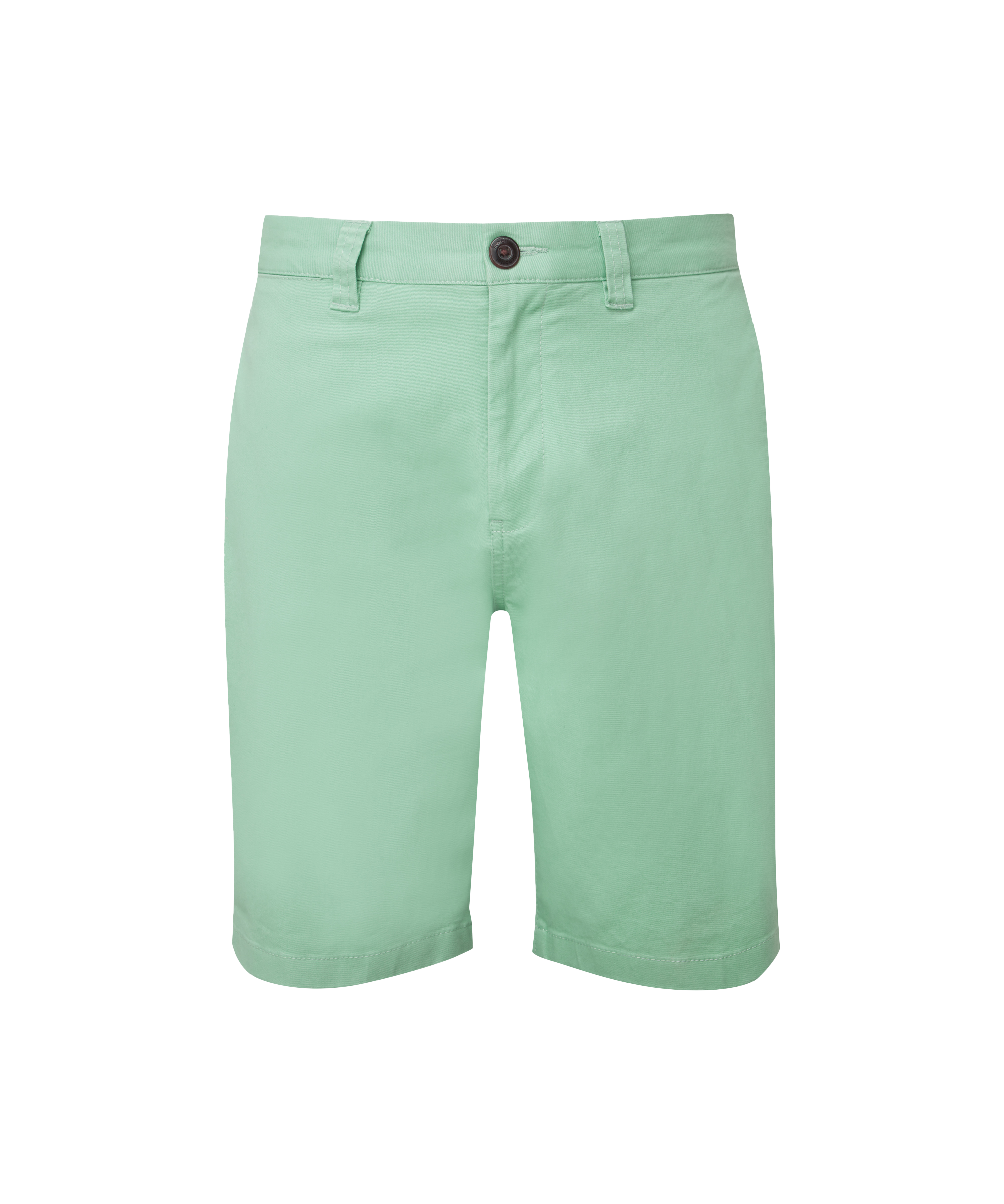 Light green shorts on a white background