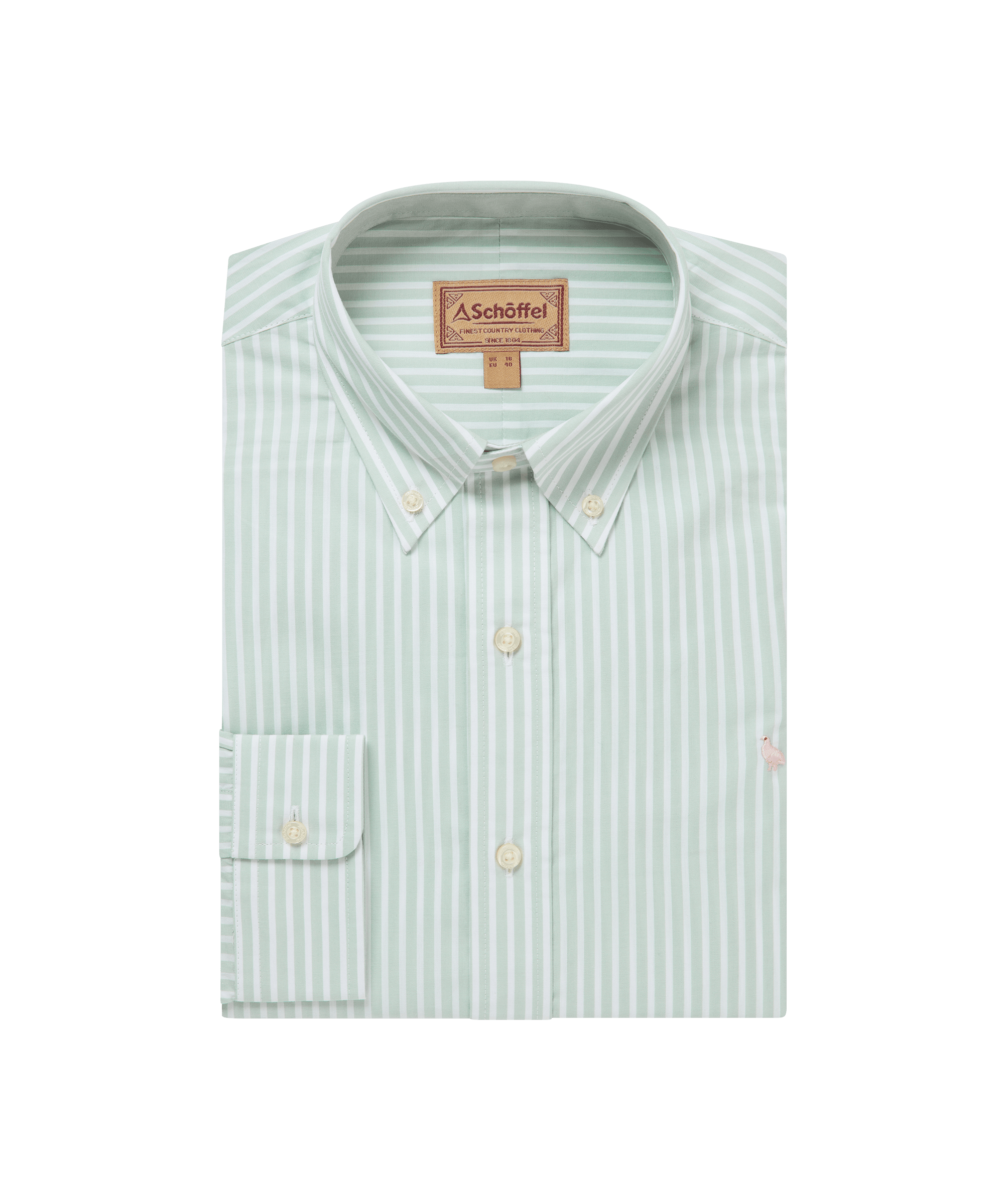 Schöffel Men's Holme Striped Shirt Light Blue
