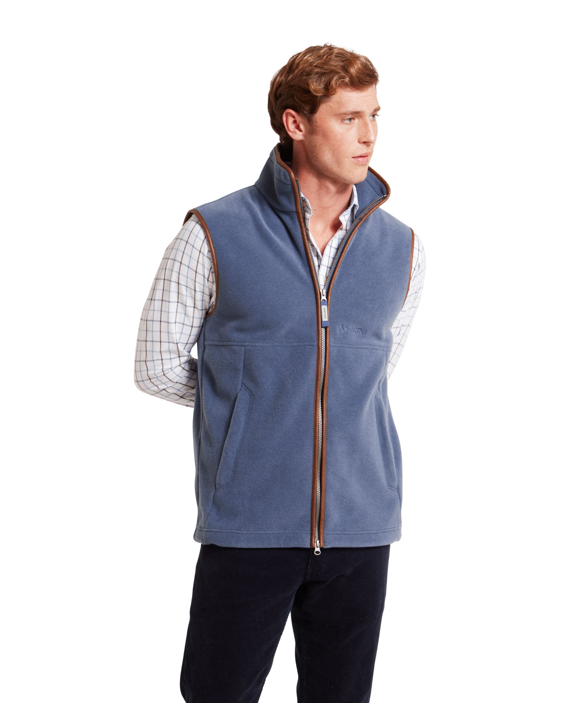 Oakham Fleece Gilet - Storm Blue