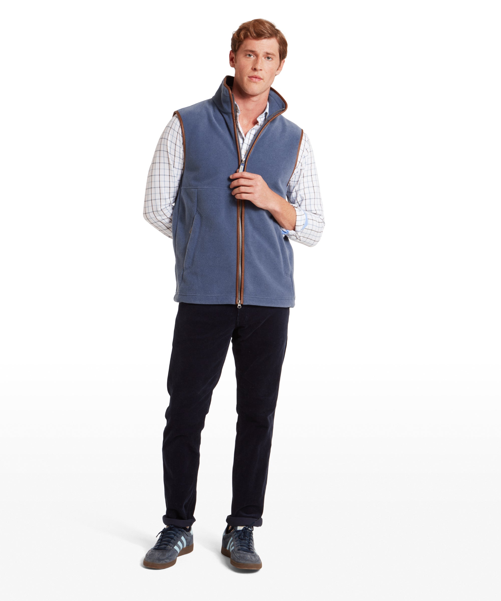 Oakham Fleece Gilet - Storm Blue