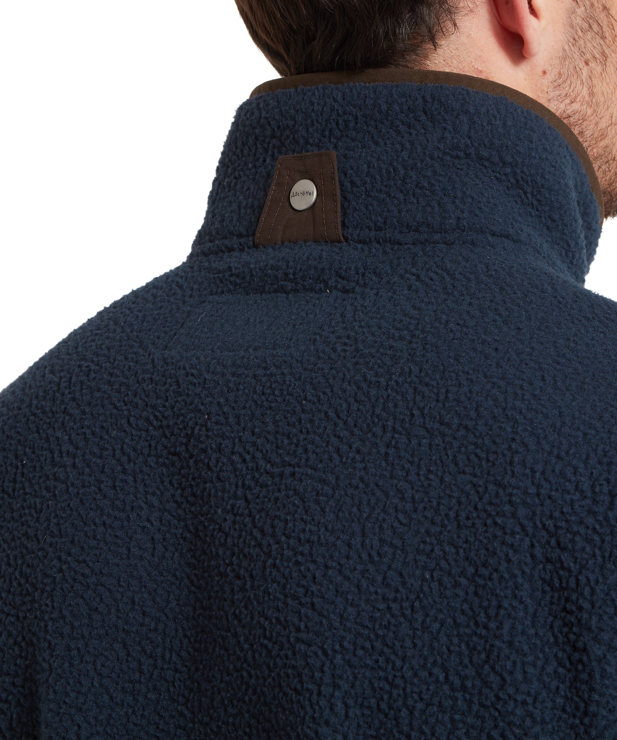 Oakham Retro Fleece Gilet - True Navy
