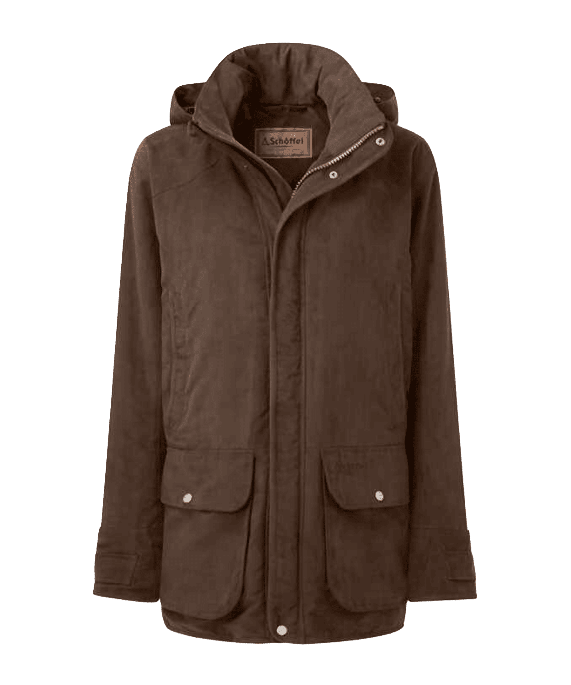 Oundle Country Coat - Coffee Bean