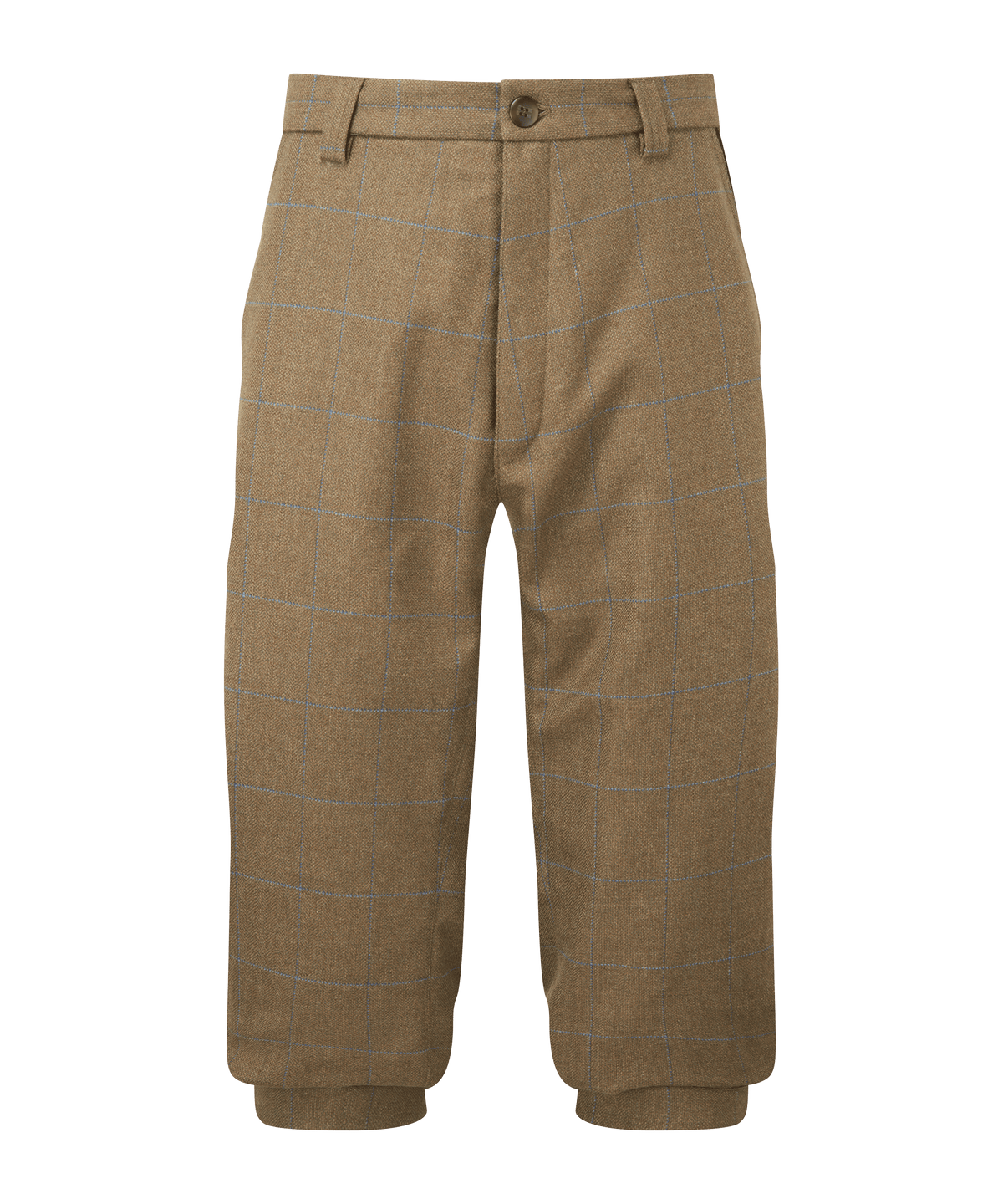 Schöffel Ptarmigan Tweed Plus Twos for men in Brown, cutout image, classic belt loops in corry tweed