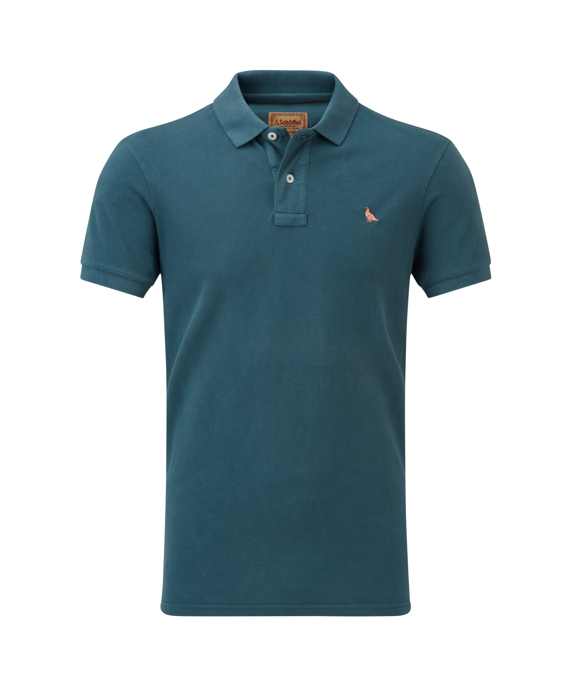 Men's St Ives Garment Polo Shirt Blue | Schöffel Country
