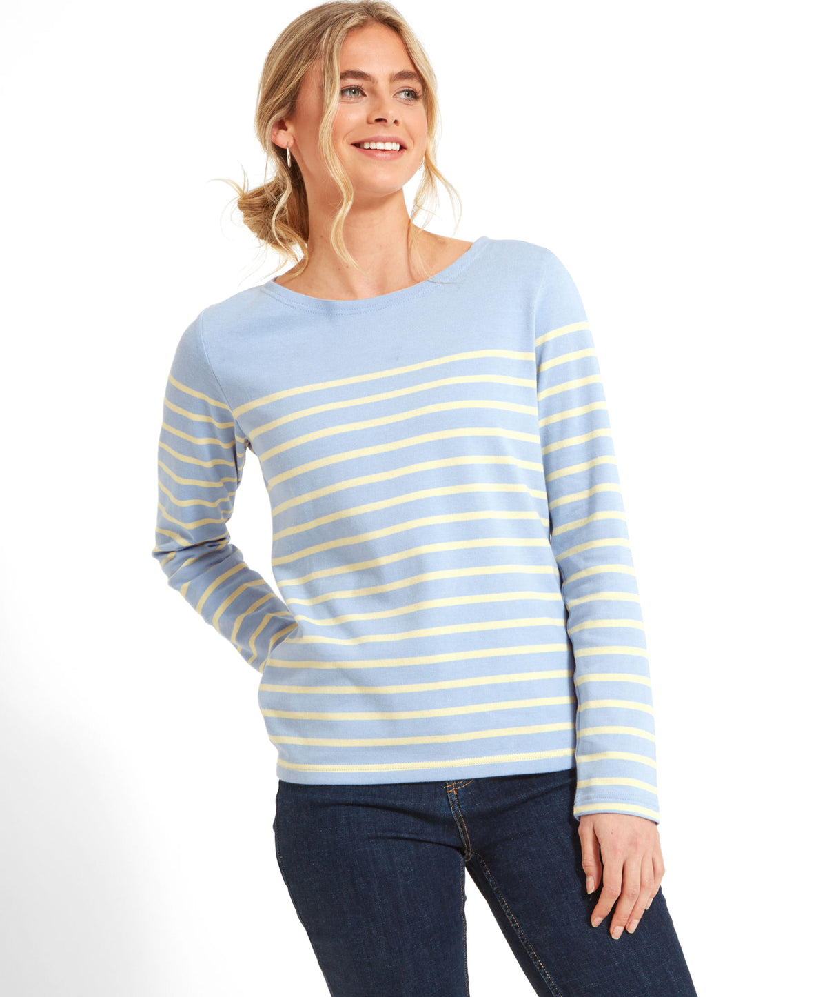 Beauport Top for women in Yellow, from Schöffel, rounded neckline