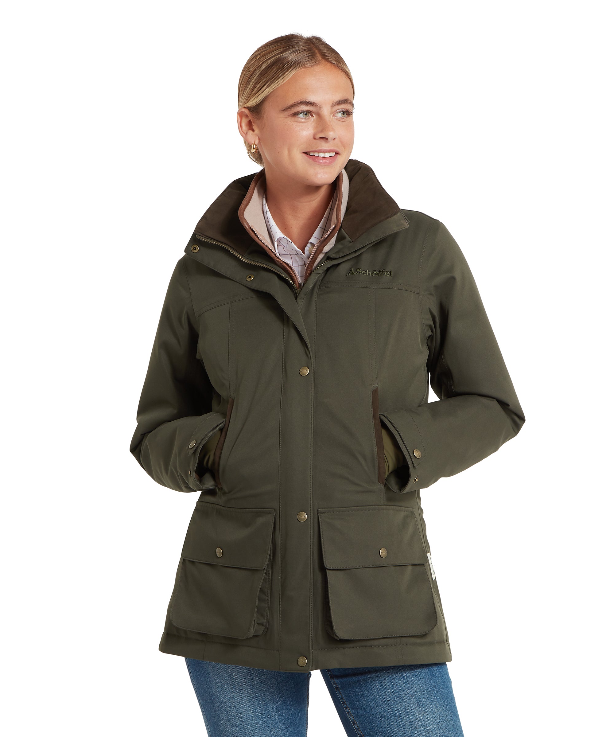 Langton Country Coat - Dark Woodland