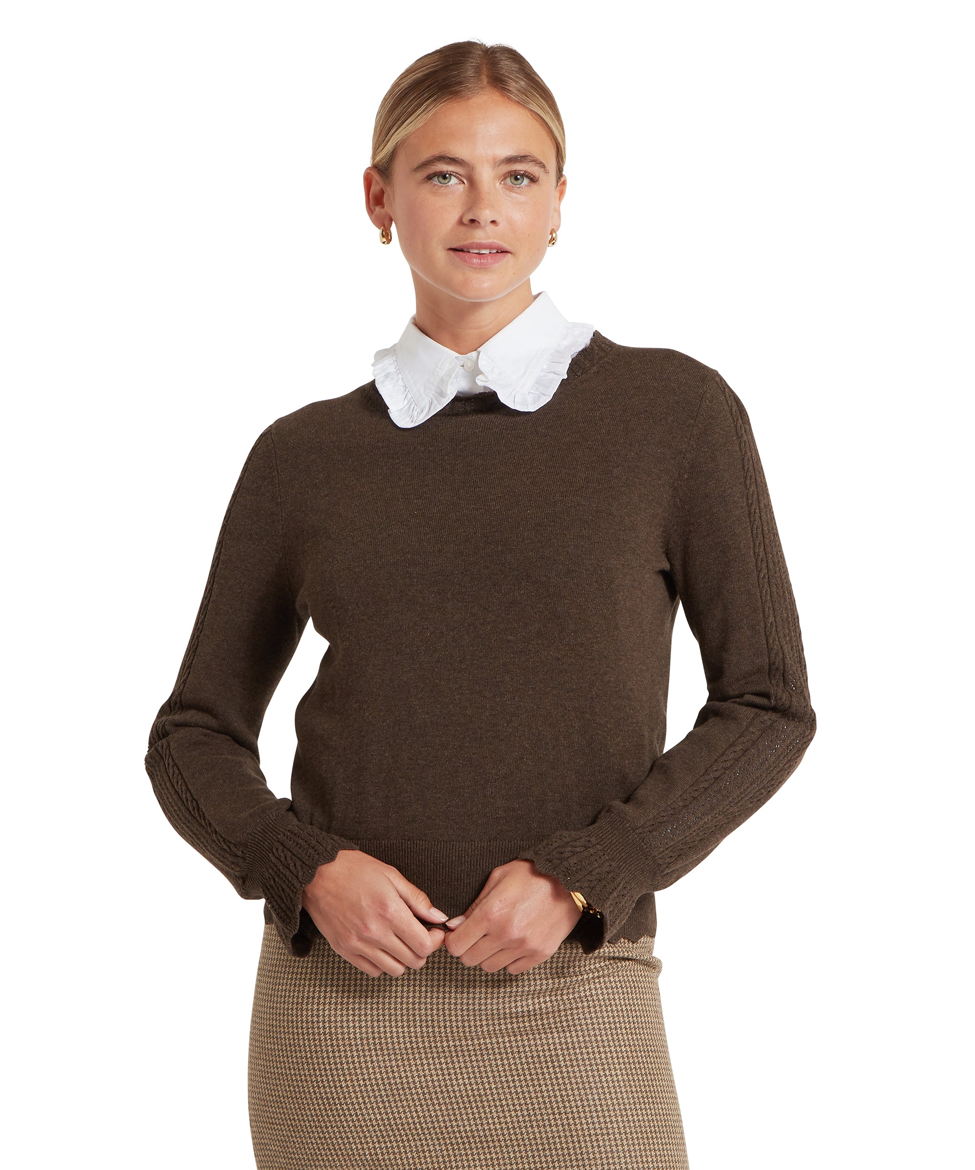 Leyburn Jumper - Chocolate