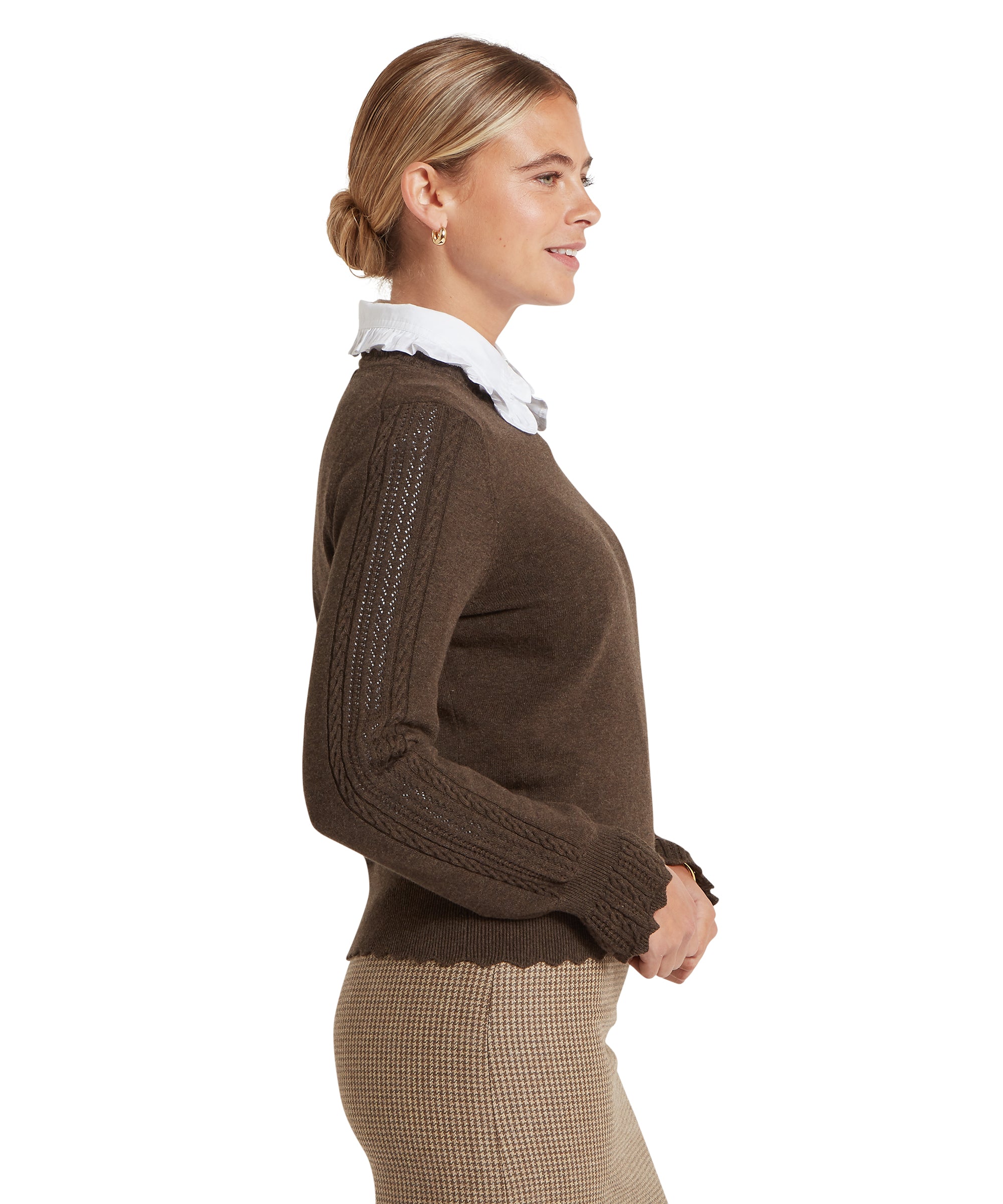 Leyburn Jumper - Chocolate