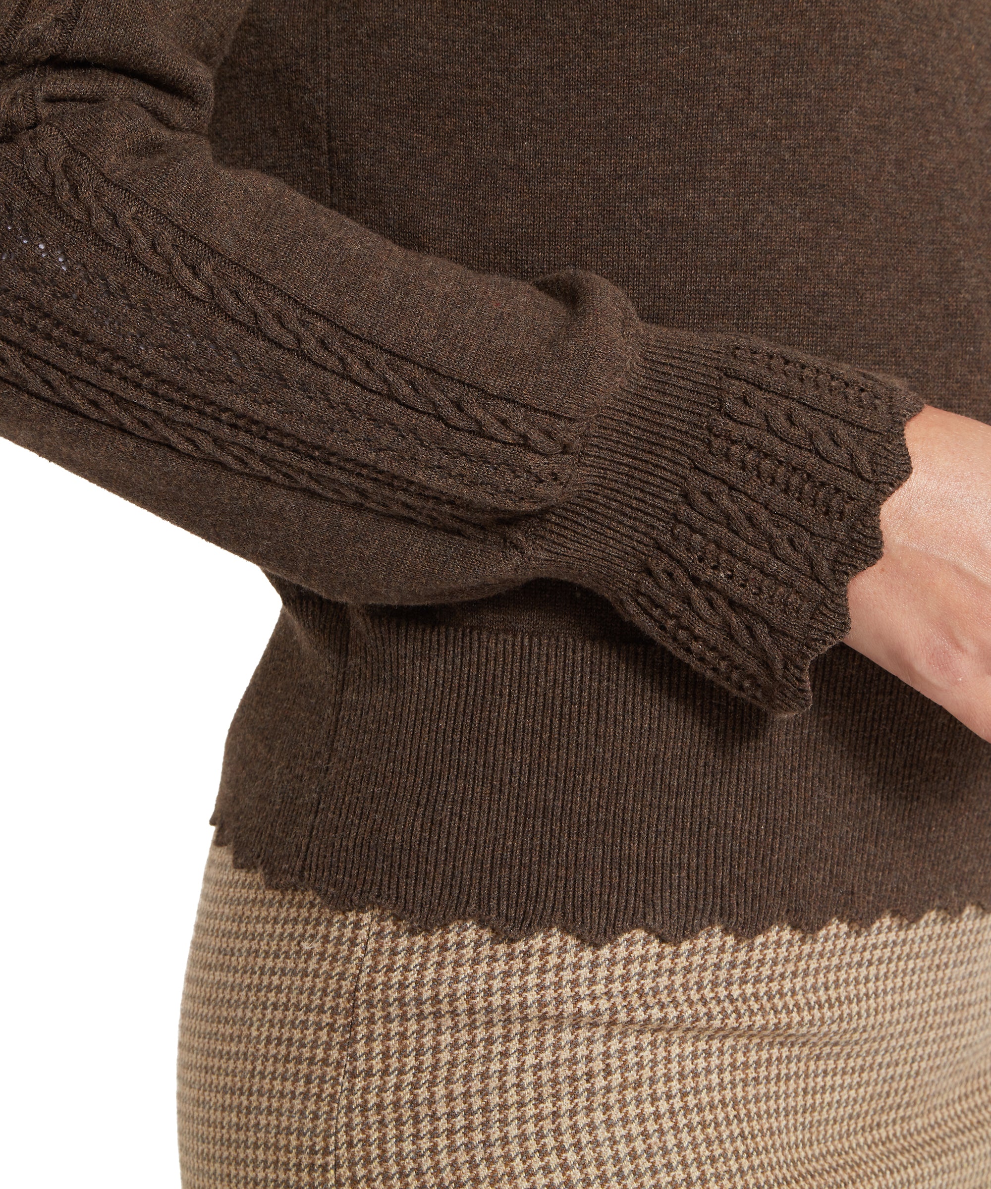 Leyburn Jumper - Chocolate