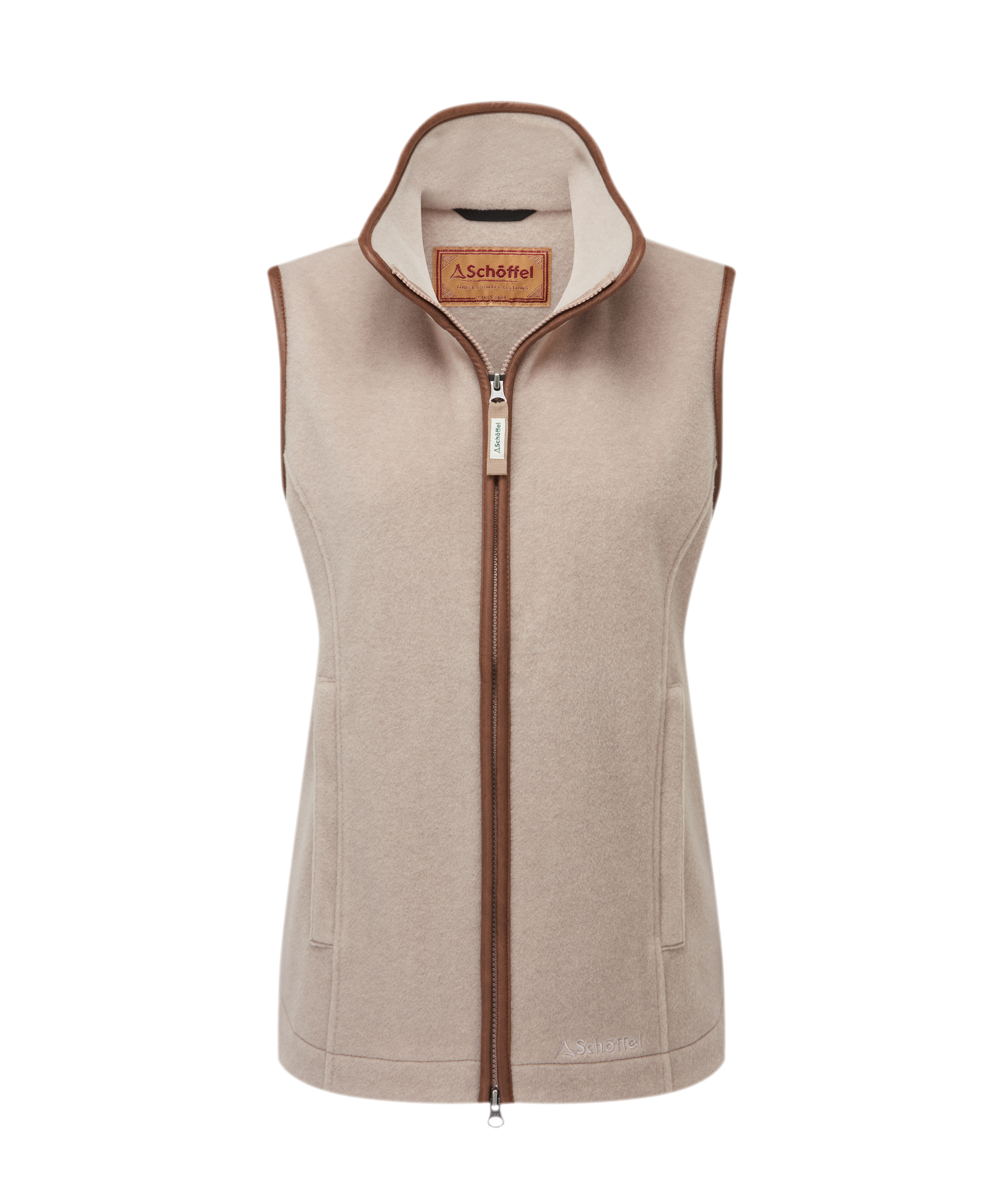 Lyndon Fleece Gilet - Mushroom