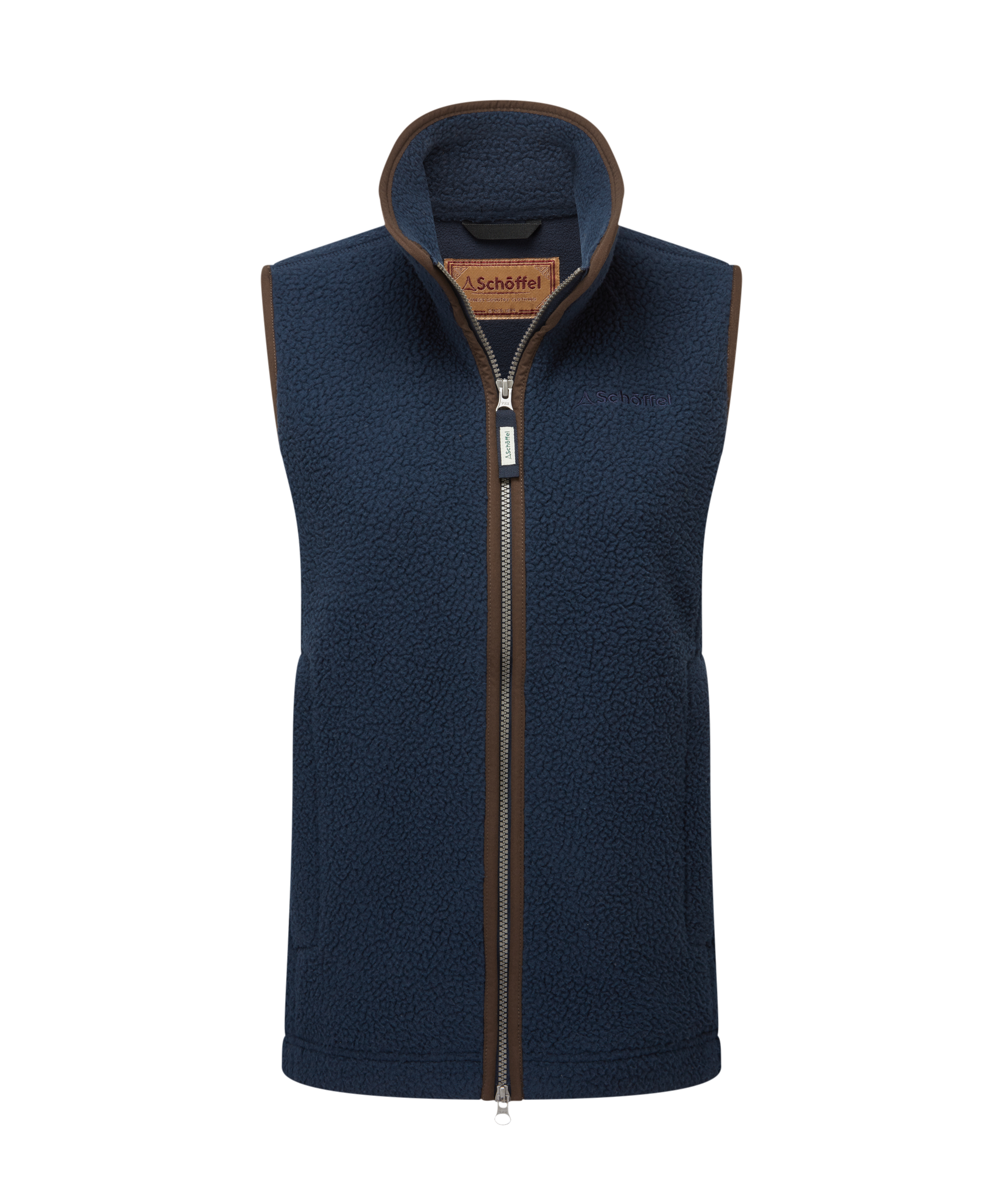 Lyndon Retro Fleece Gilet - True Navy