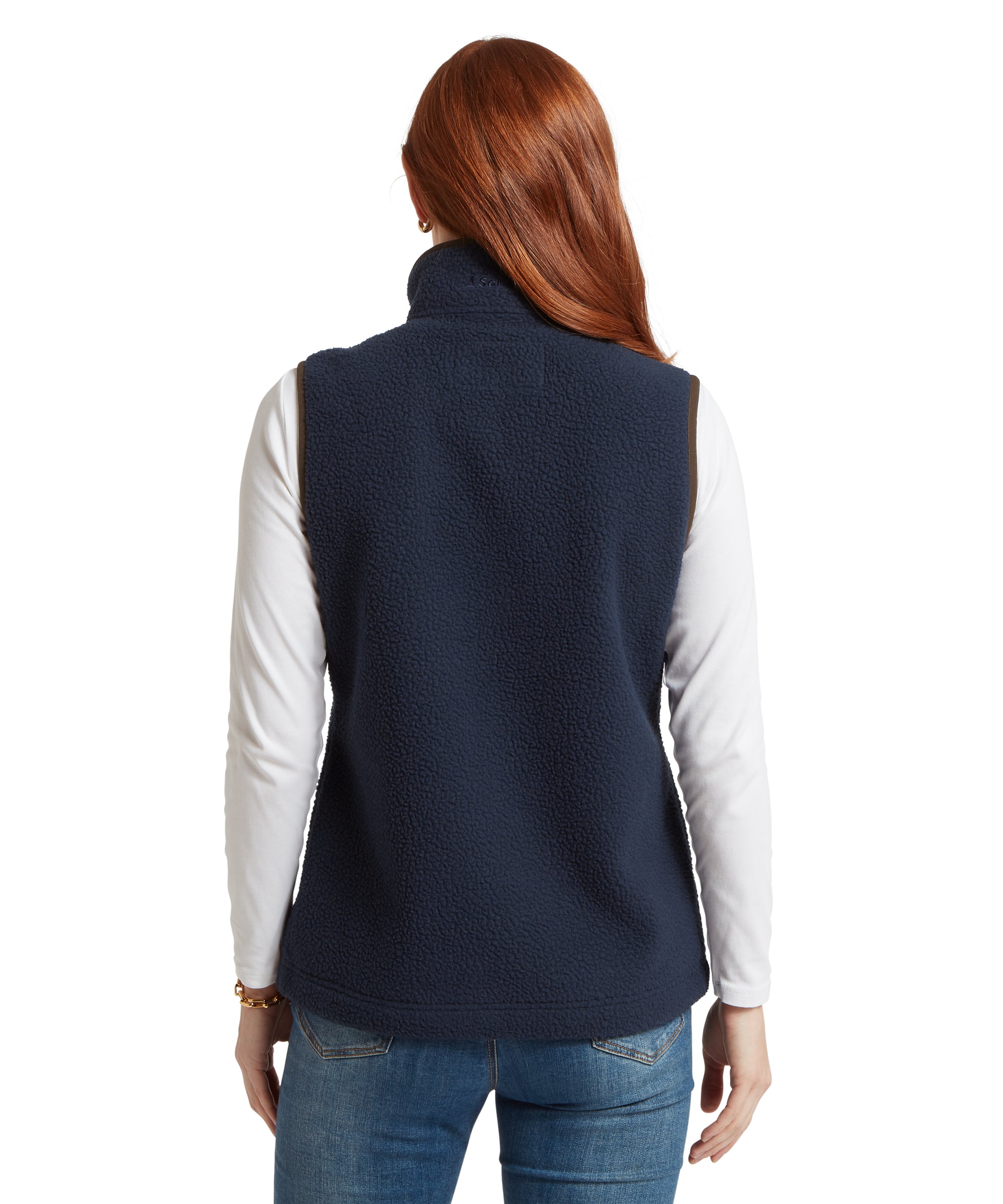 Lyndon Retro Fleece Gilet - True Navy