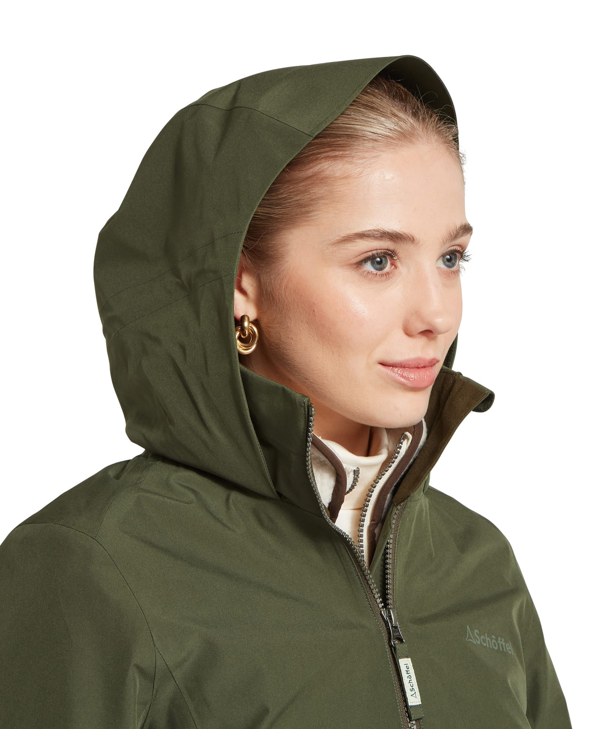 Manton Lightweight Jacket for women in Green, from Schöffel, subtle logo on chest