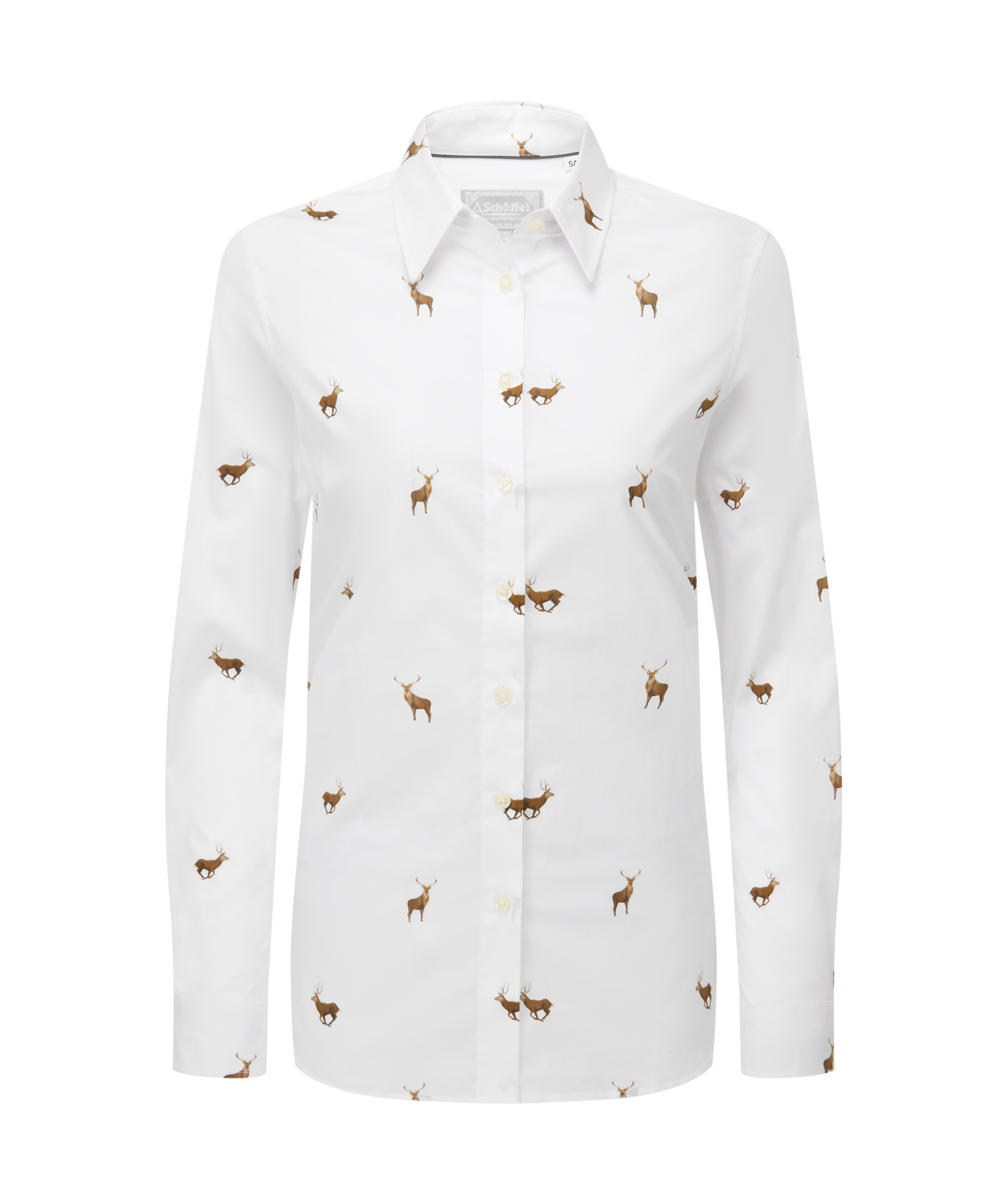 Norfolk Shirt - Stag Print