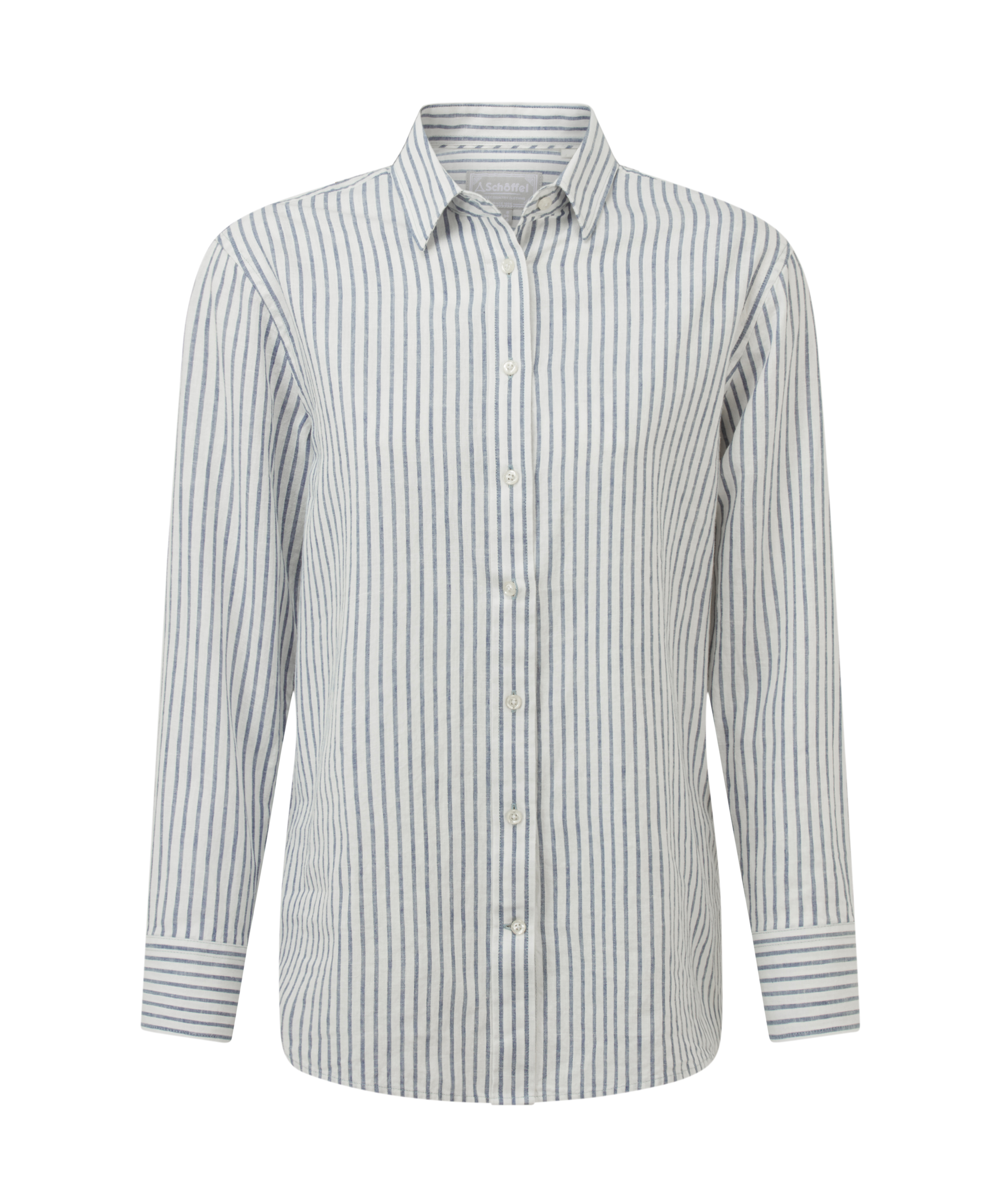 Striped shirt on a white background