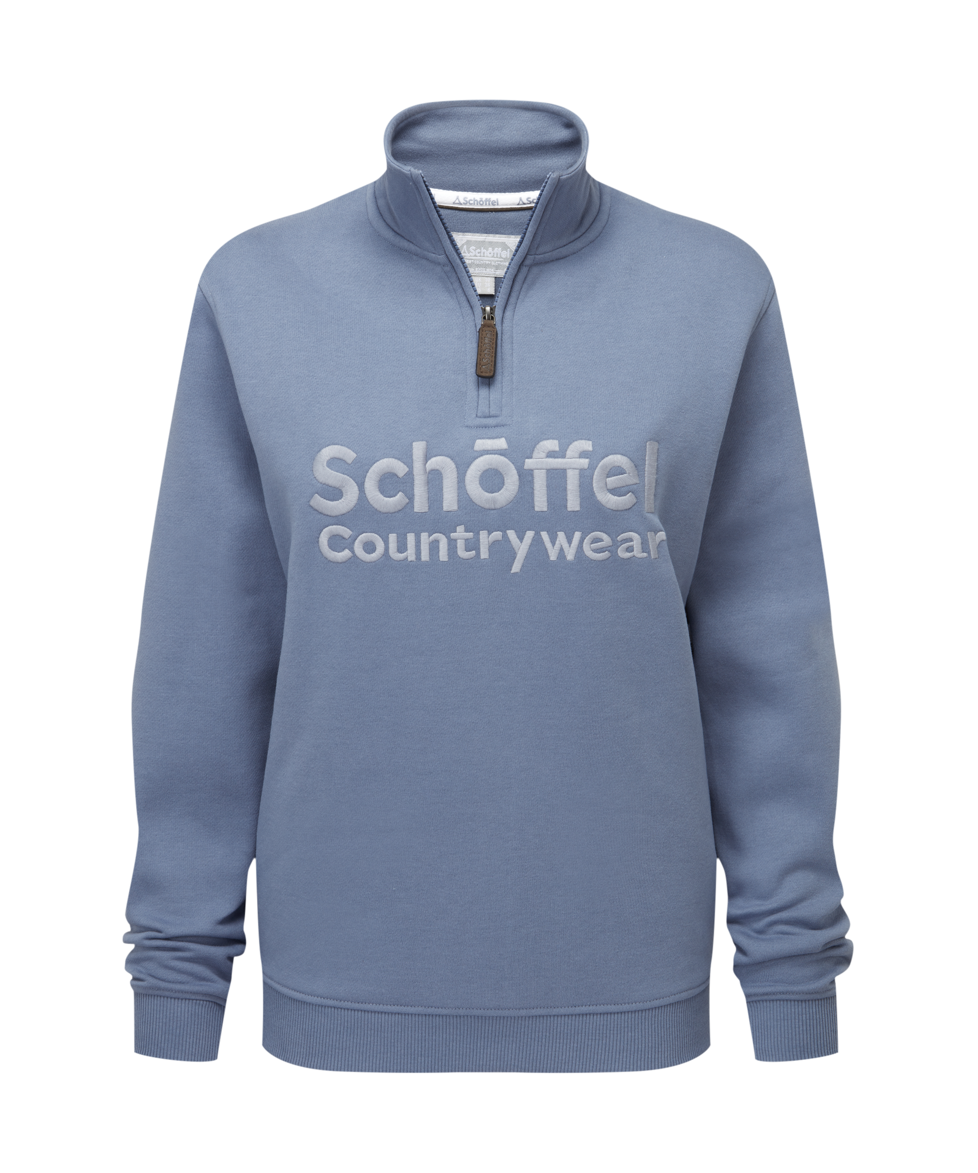 St Issey Quarter Zip Sweatshirt - Storm Blue