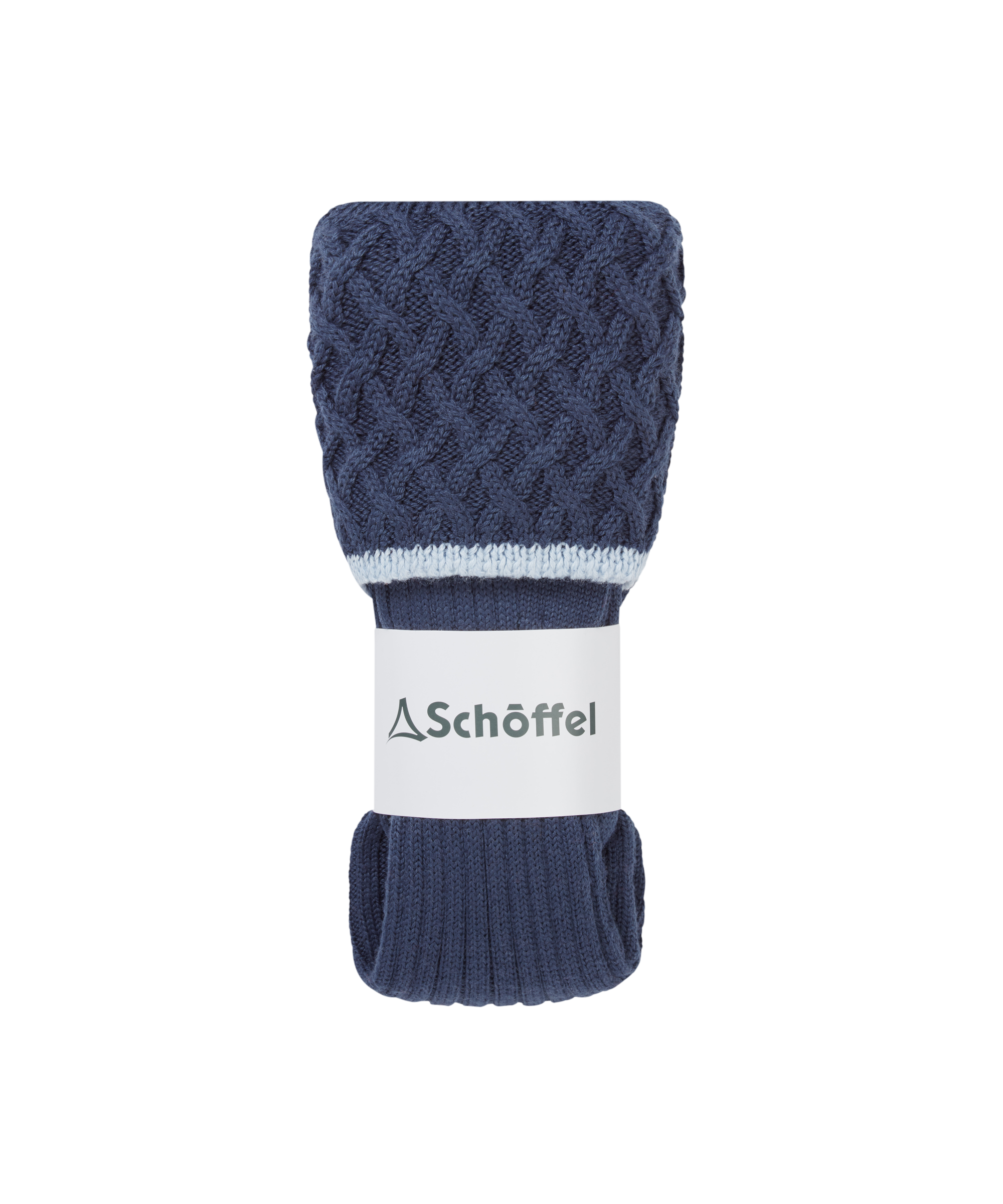 Women's Teal Sock - French Navy
