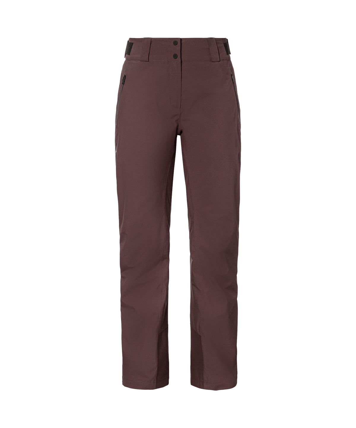 Women’s Pine Pants dark twilight dark burgundy ski pants with sleek design and subtle black