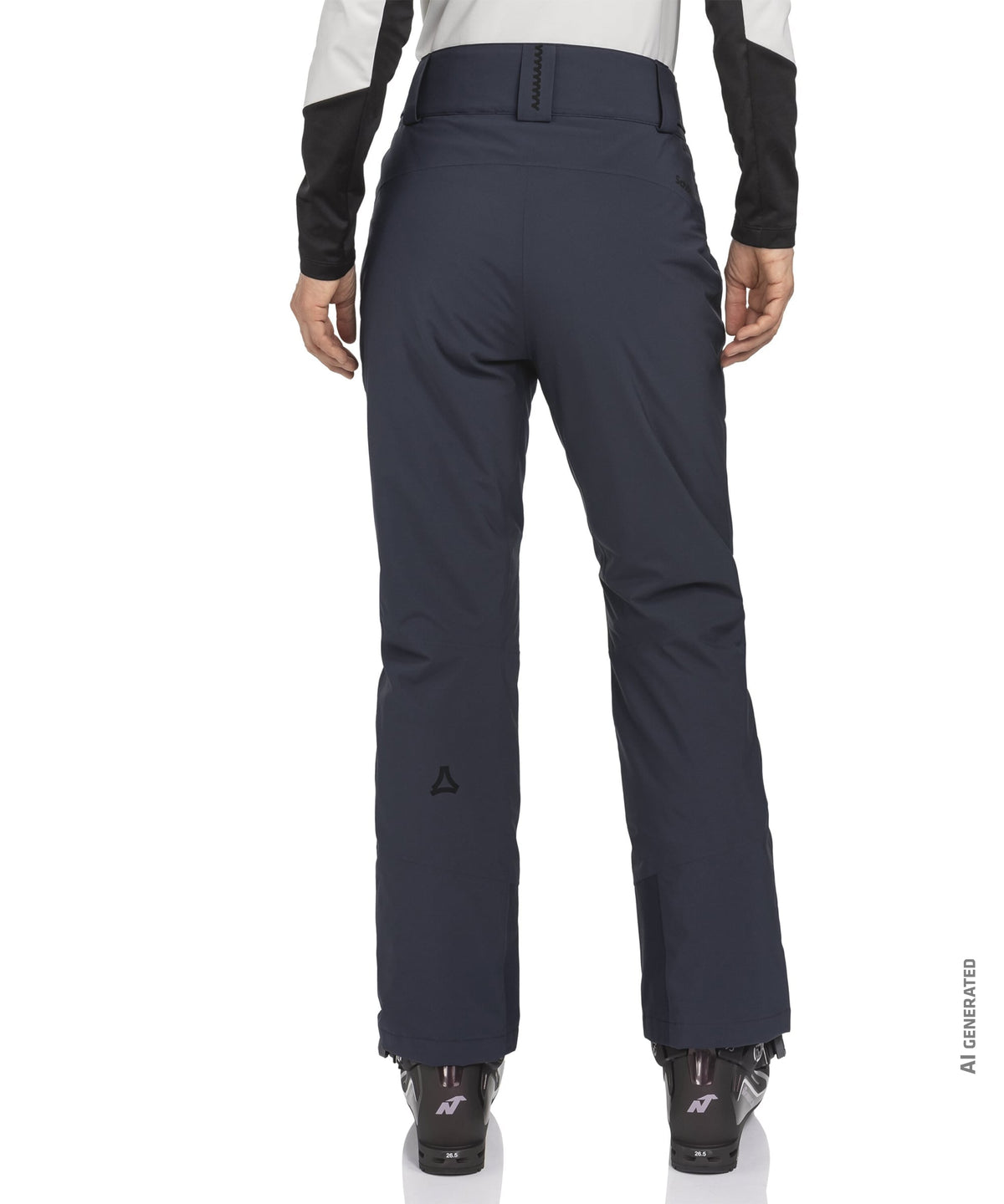 Women’s pine pants navy blazer dark navy ski pants with sleek modern design and subtle brand logo