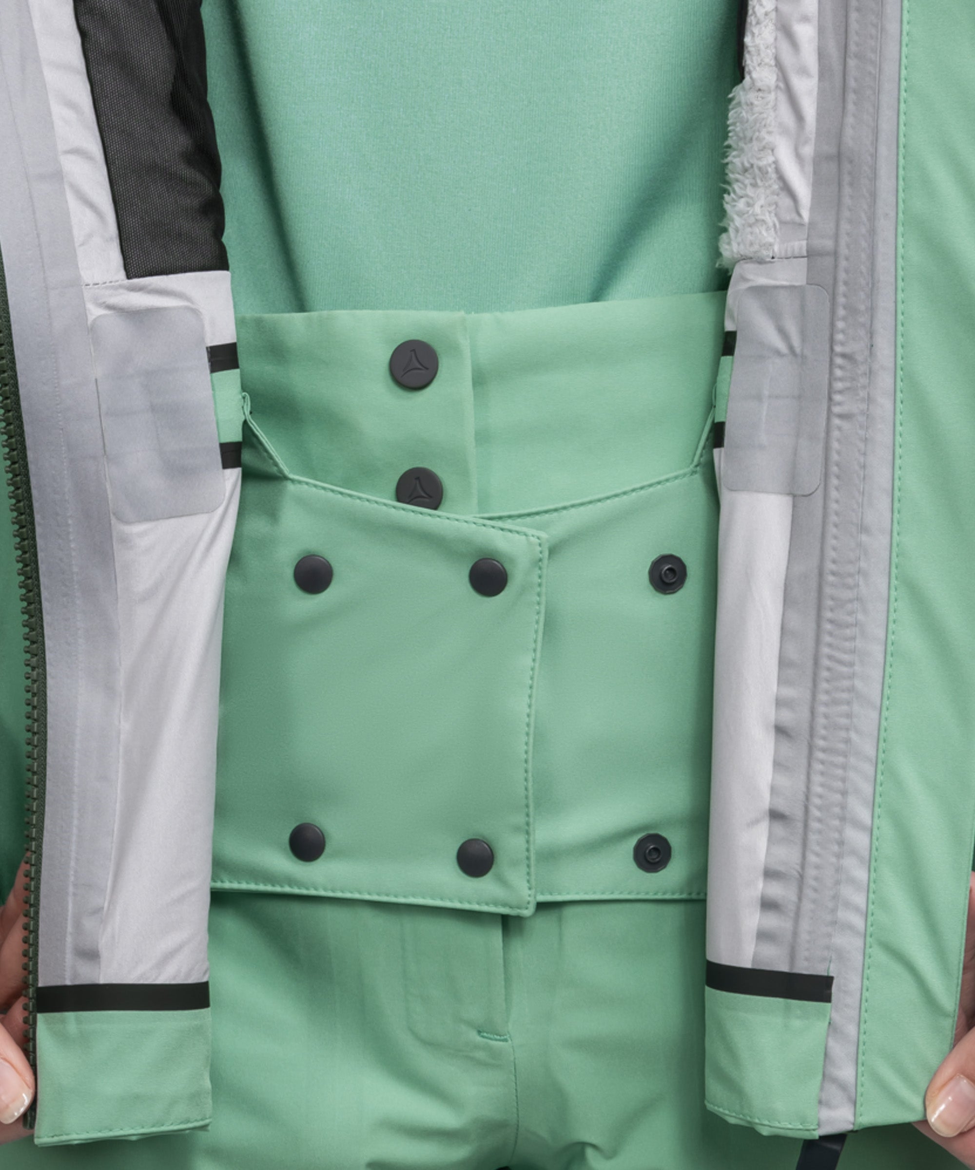 Women's Lufeld Shell Ski Jacket - Gem Jade