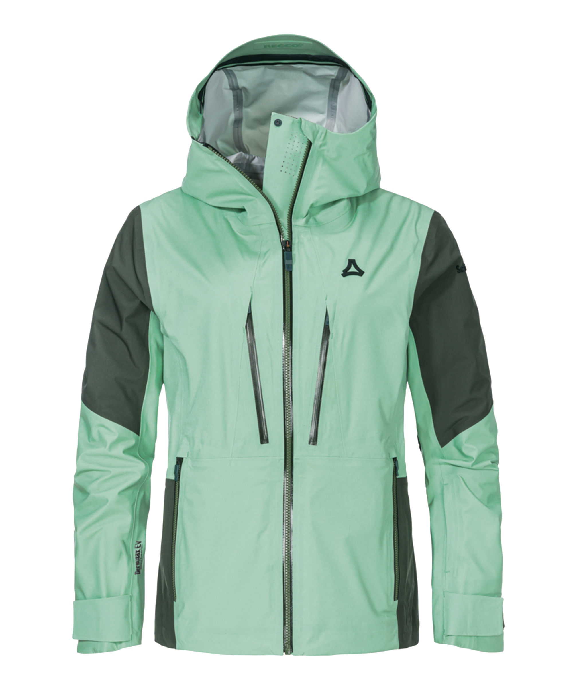 Women's Lufeld Shell Ski Jacket - Gem Jade
