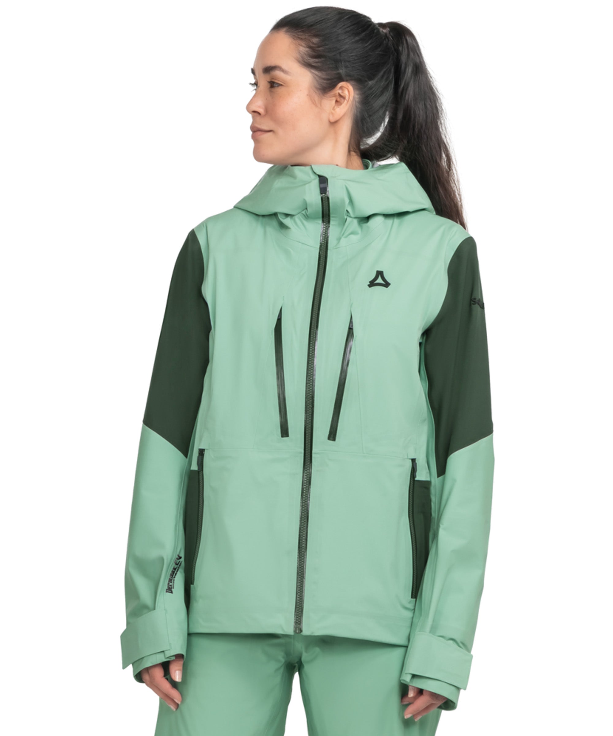 Women's Lufeld Shell Ski Jacket - Gem Jade