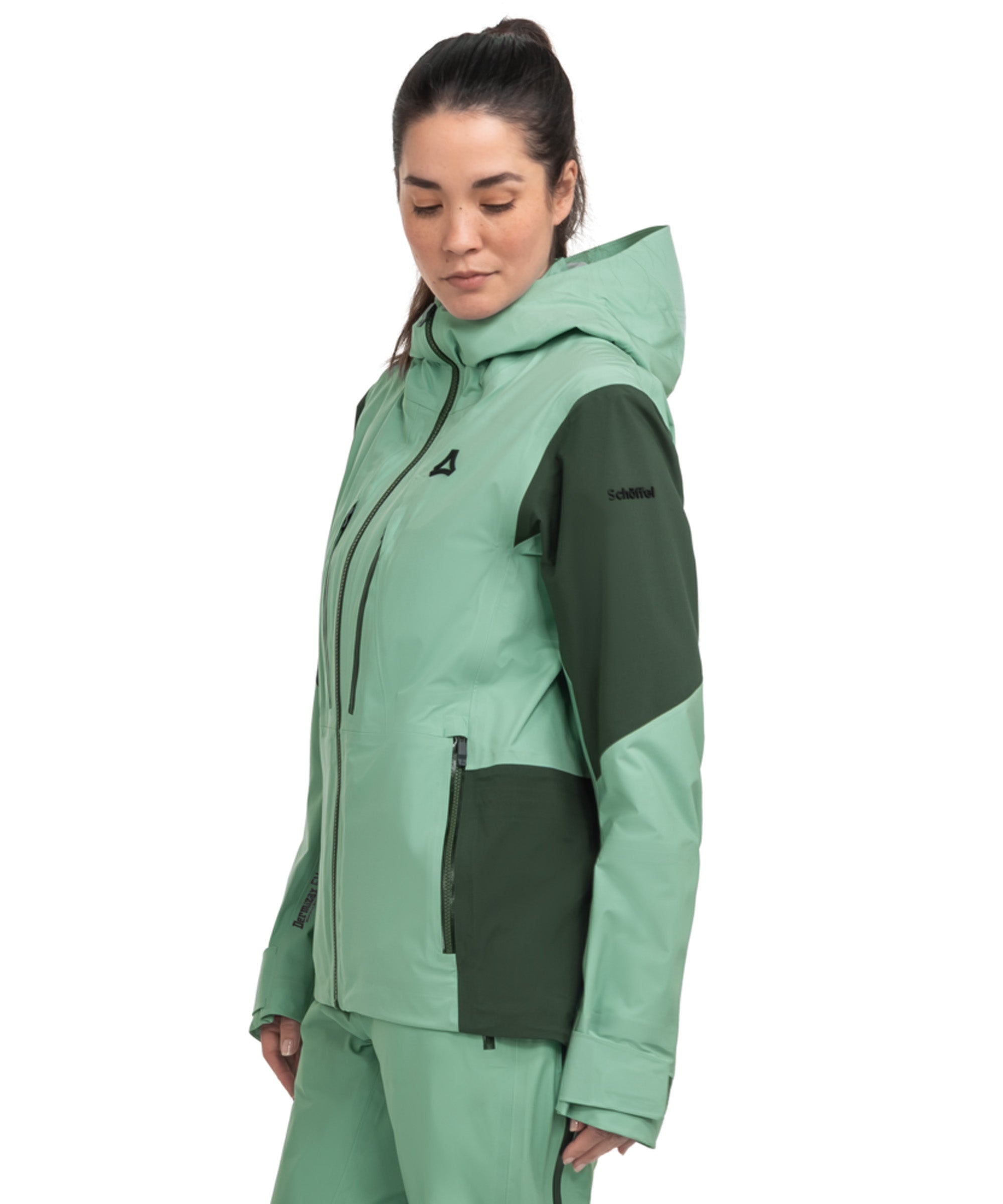 Women's Lufeld Shell Ski Jacket - Gem Jade