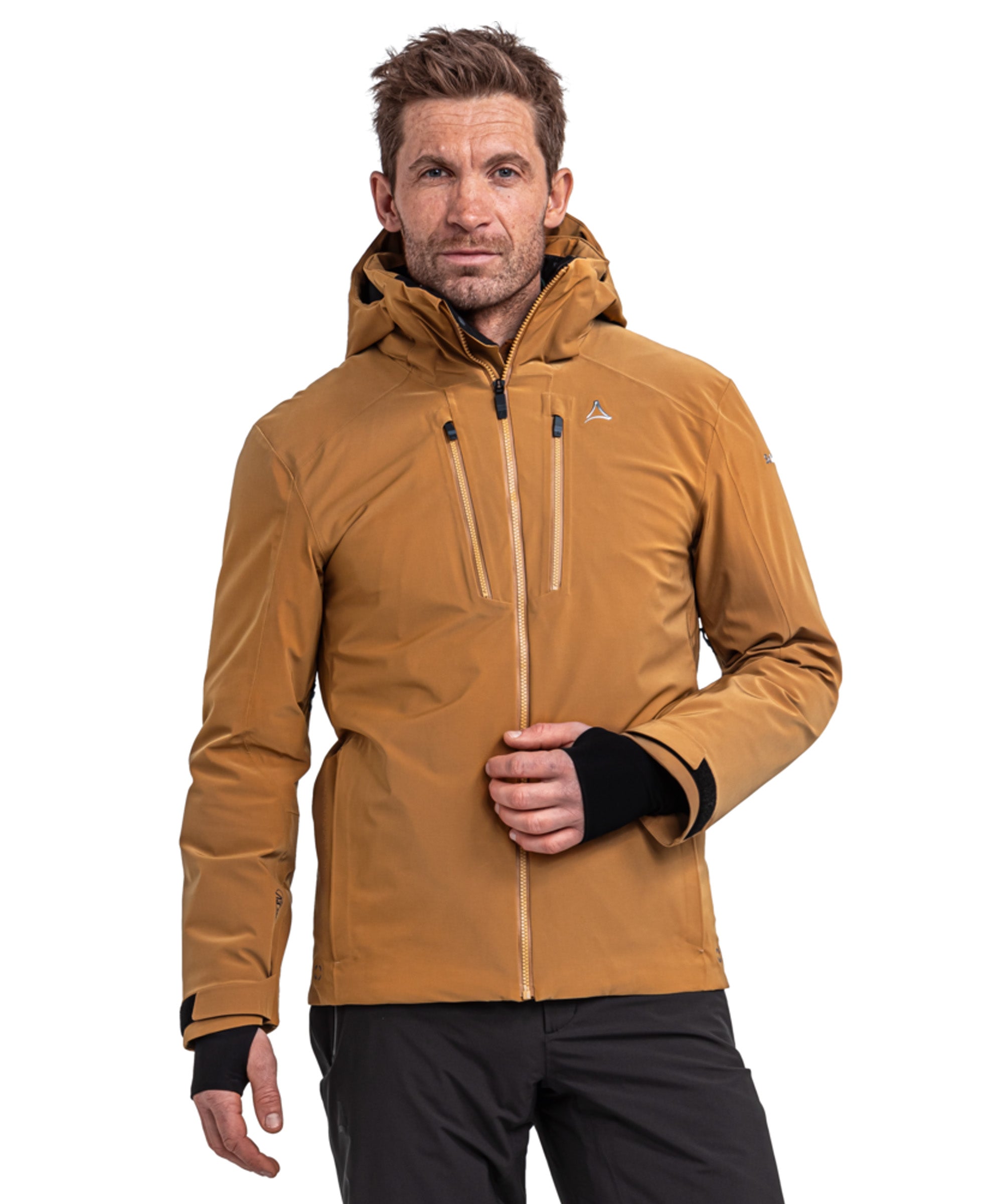 Men's Verbier Ski Jacket - Caramel