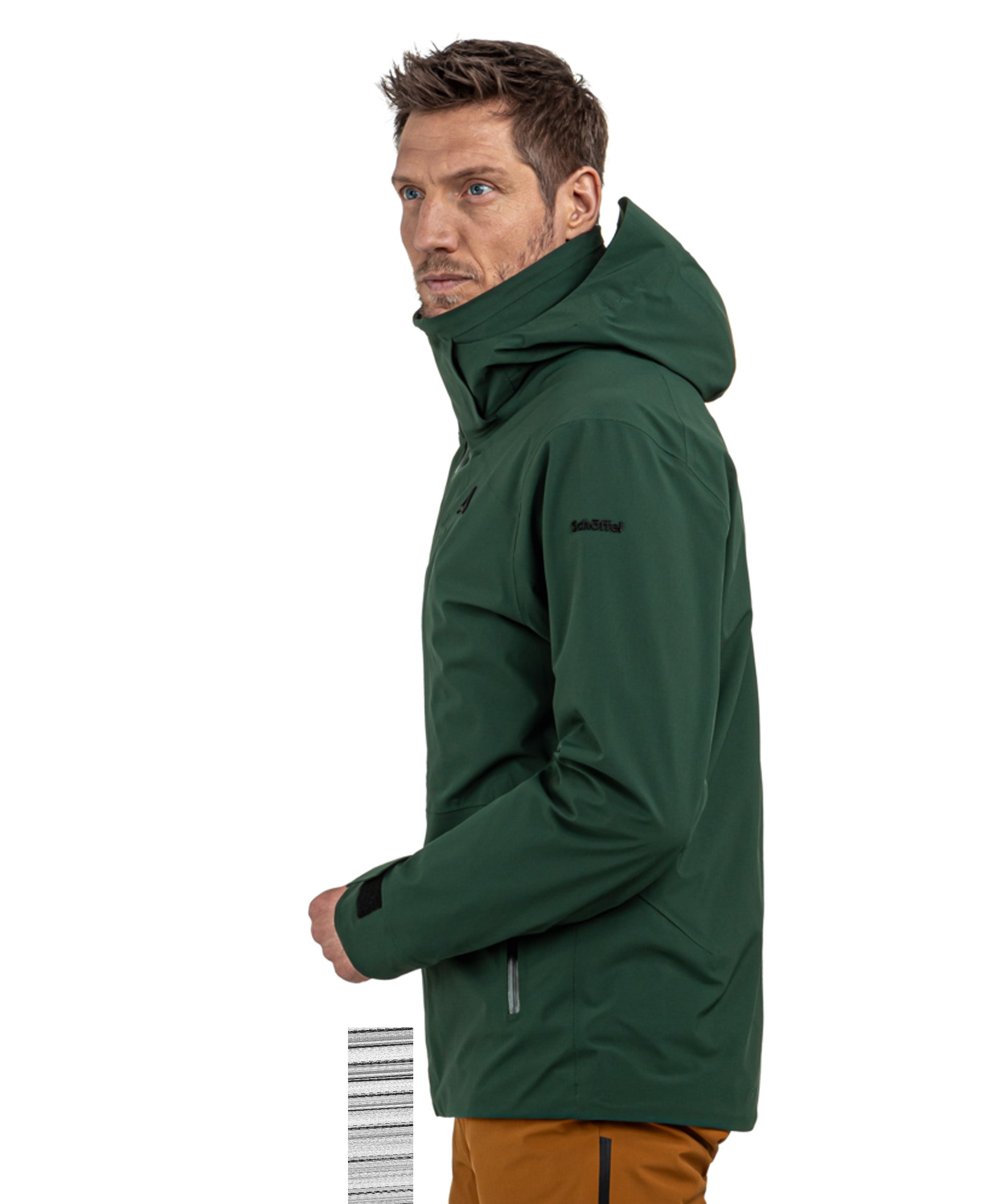 Men's Pontre Shell Jacket - Dark Jade