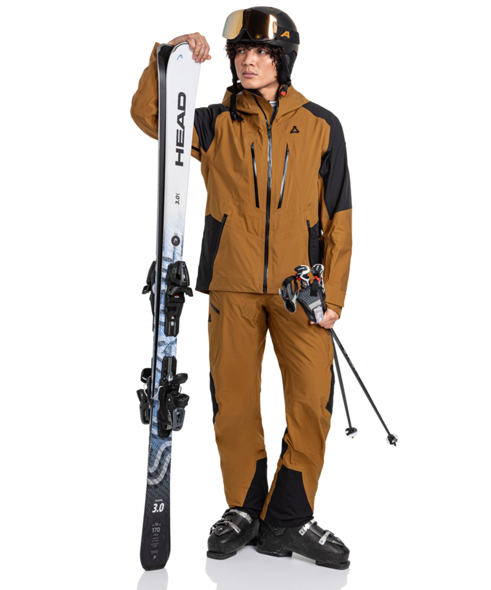 Men's Lufeld Shell Jacket - Caramel