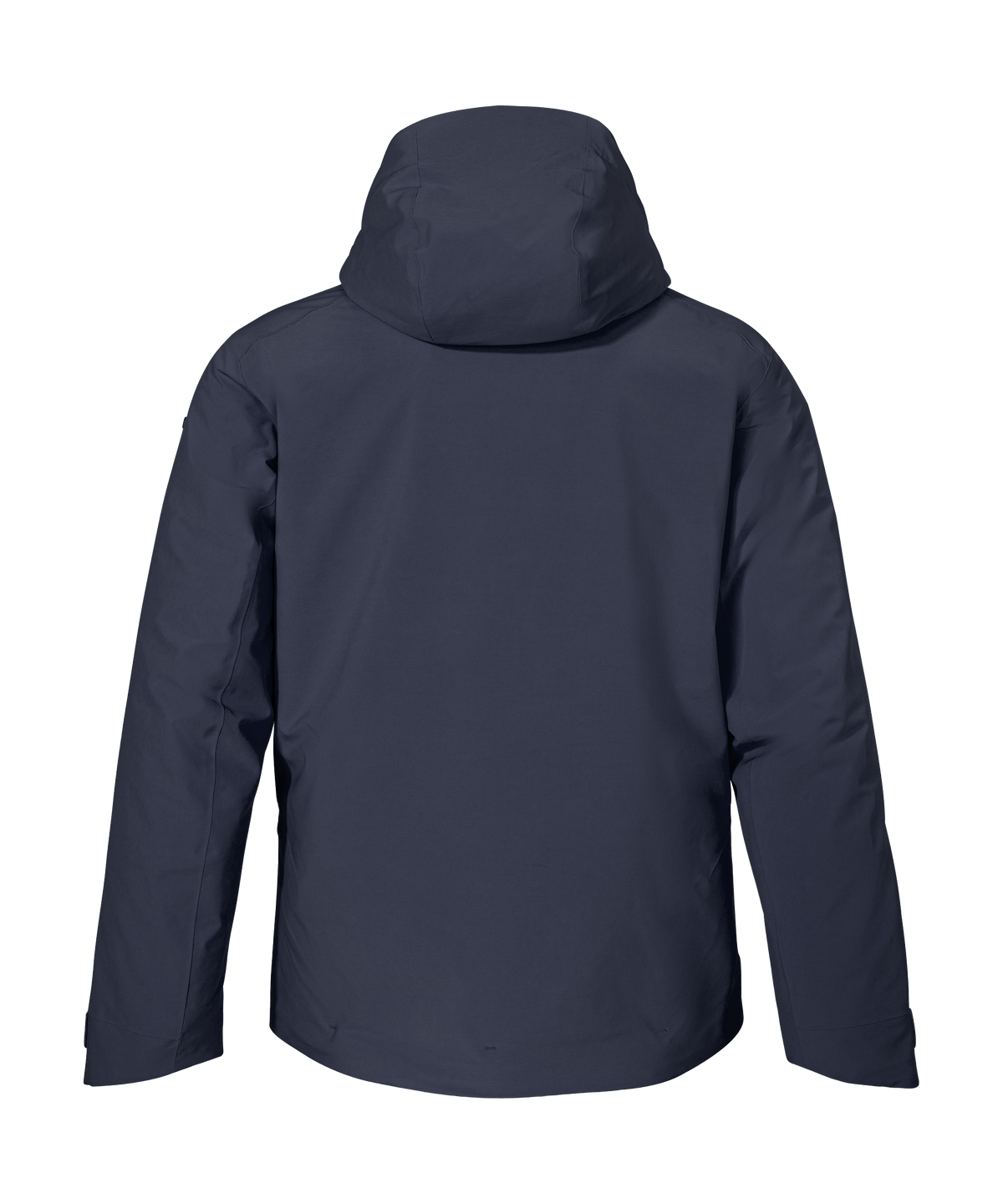 Men’s pontre jacket navy blazer dark gray hooded jacket with sleek modern design and smooth fabric