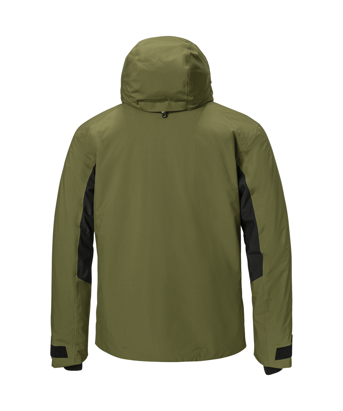 Men’s trifex jacket avocado branch olive green waterproof jacket with black panel accents