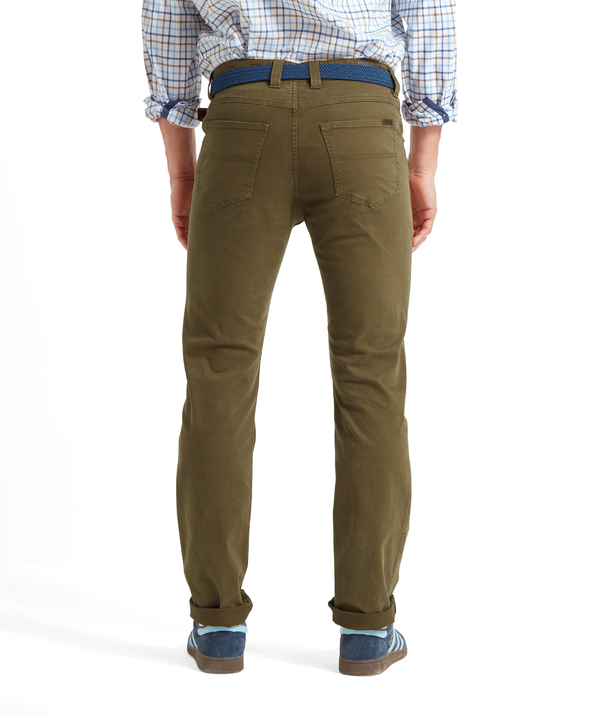 Canterbury 5 Pocket Jean - Moss