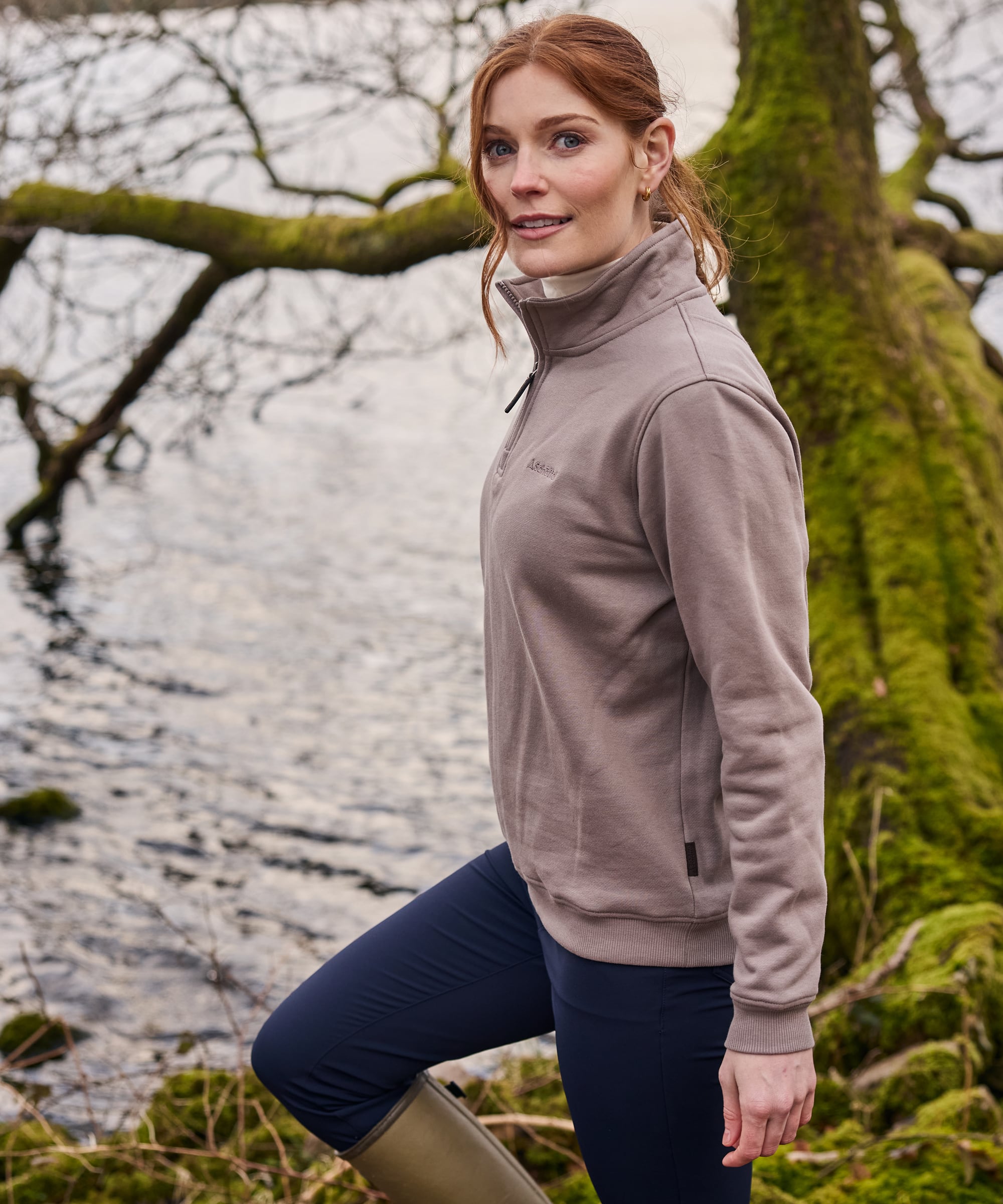 Sennen Cove Sweatshirt - Mushroom