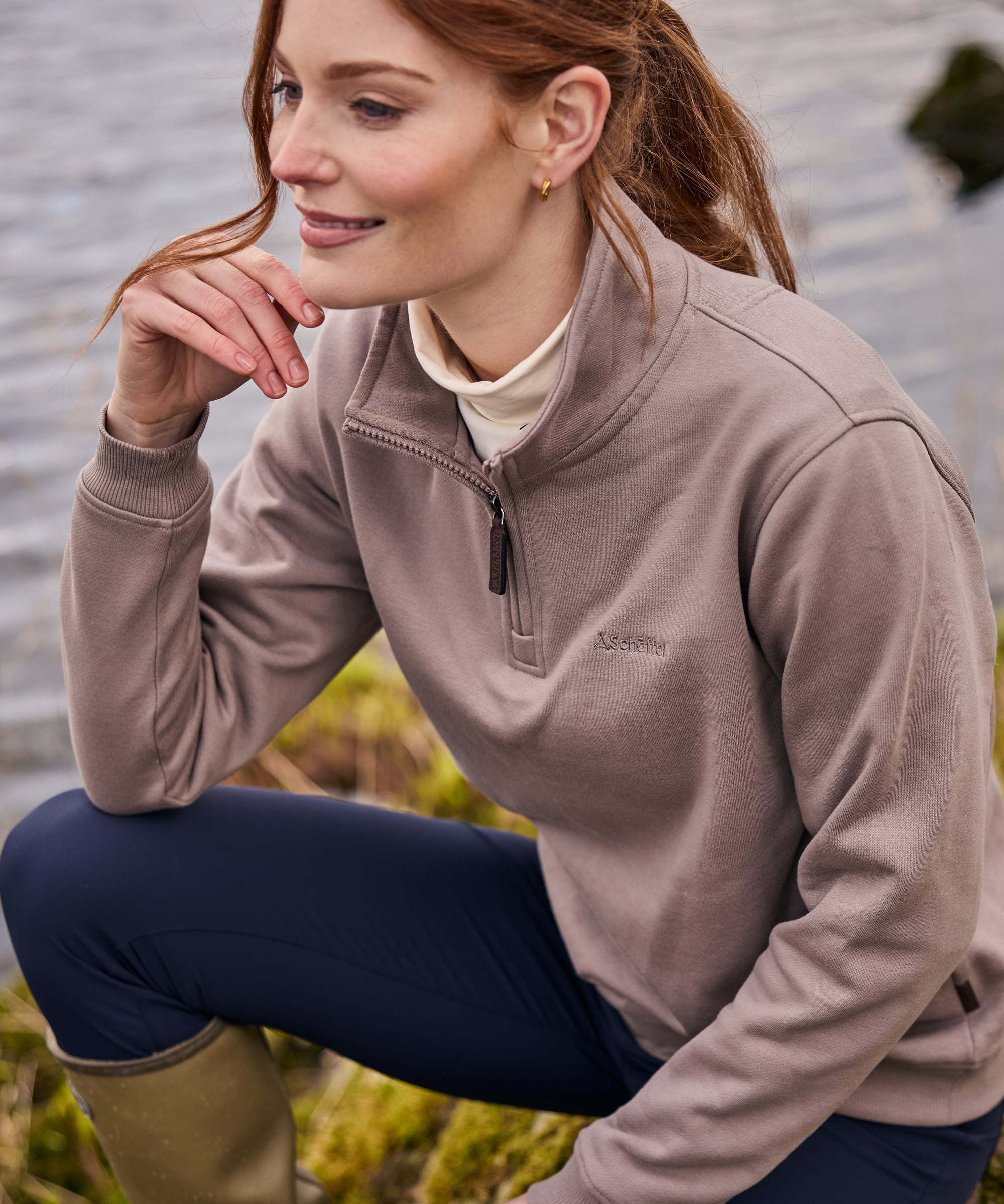 Sennen Cove Sweatshirt - Mushroom