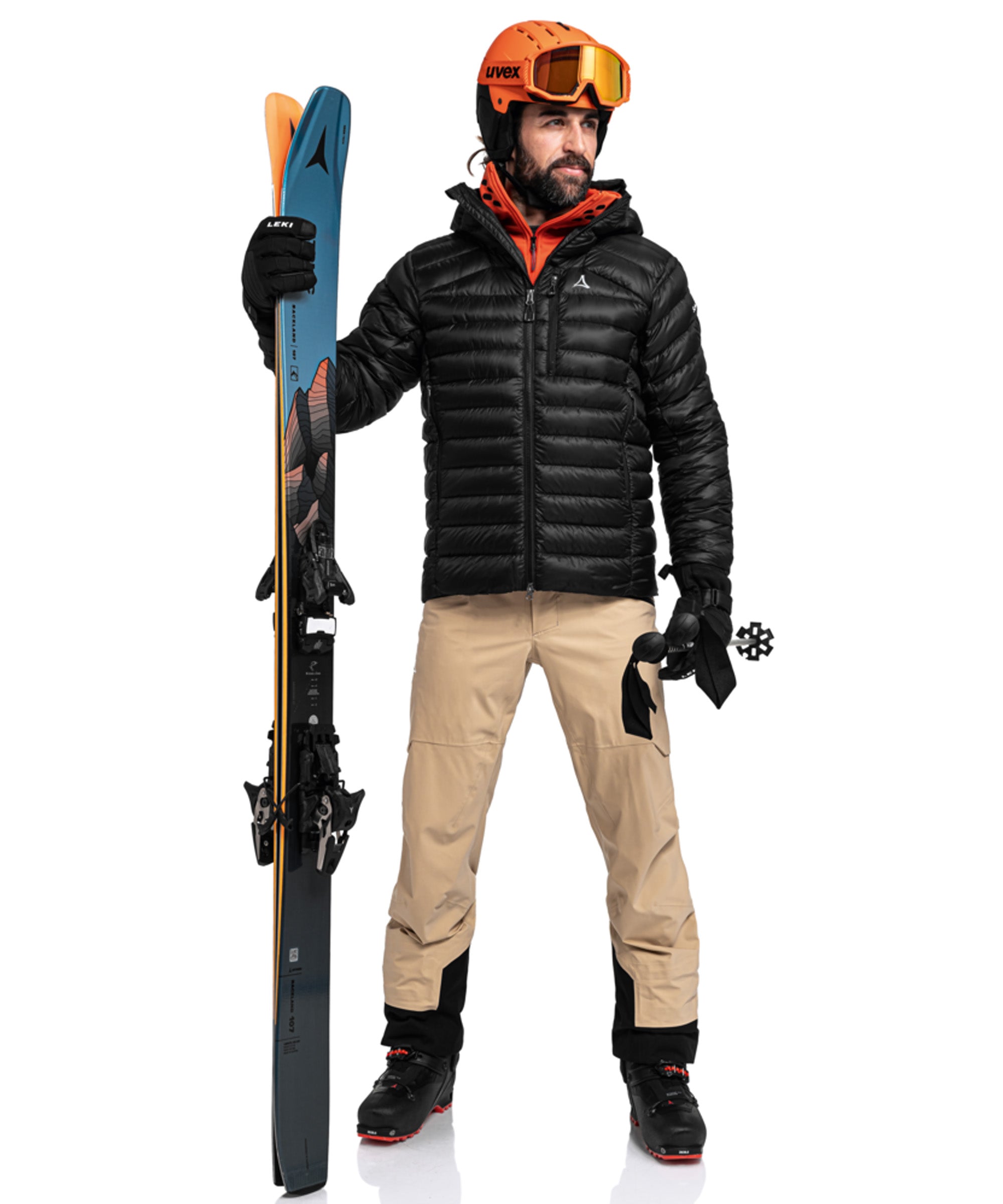 Men's Silvretta Down Jacket - Black