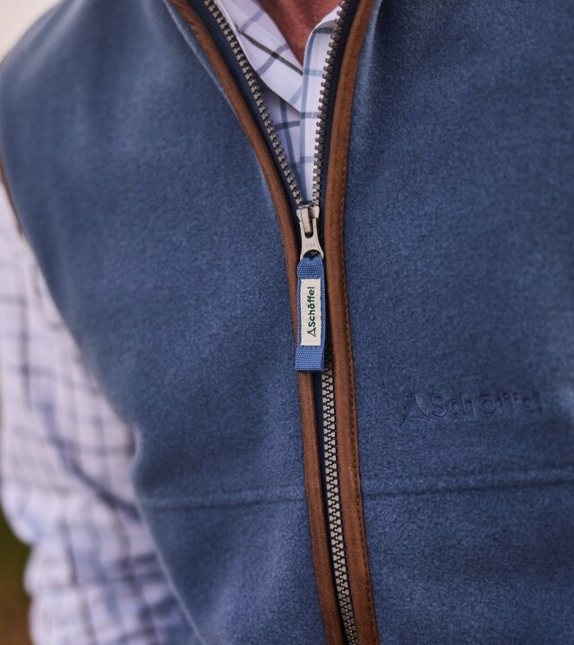 Men's Oakham Fleece Gilet Storm Blue | Schöffel Country