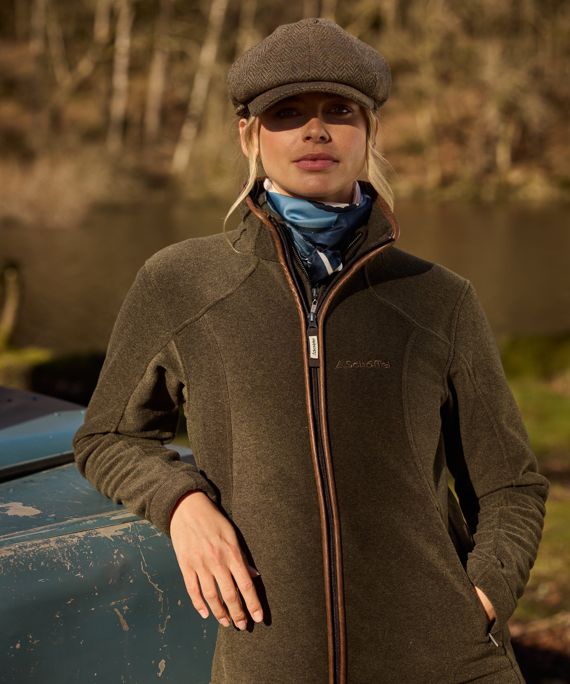 Women's Burley Fleece Jacket Dark Green | Schöffel Country