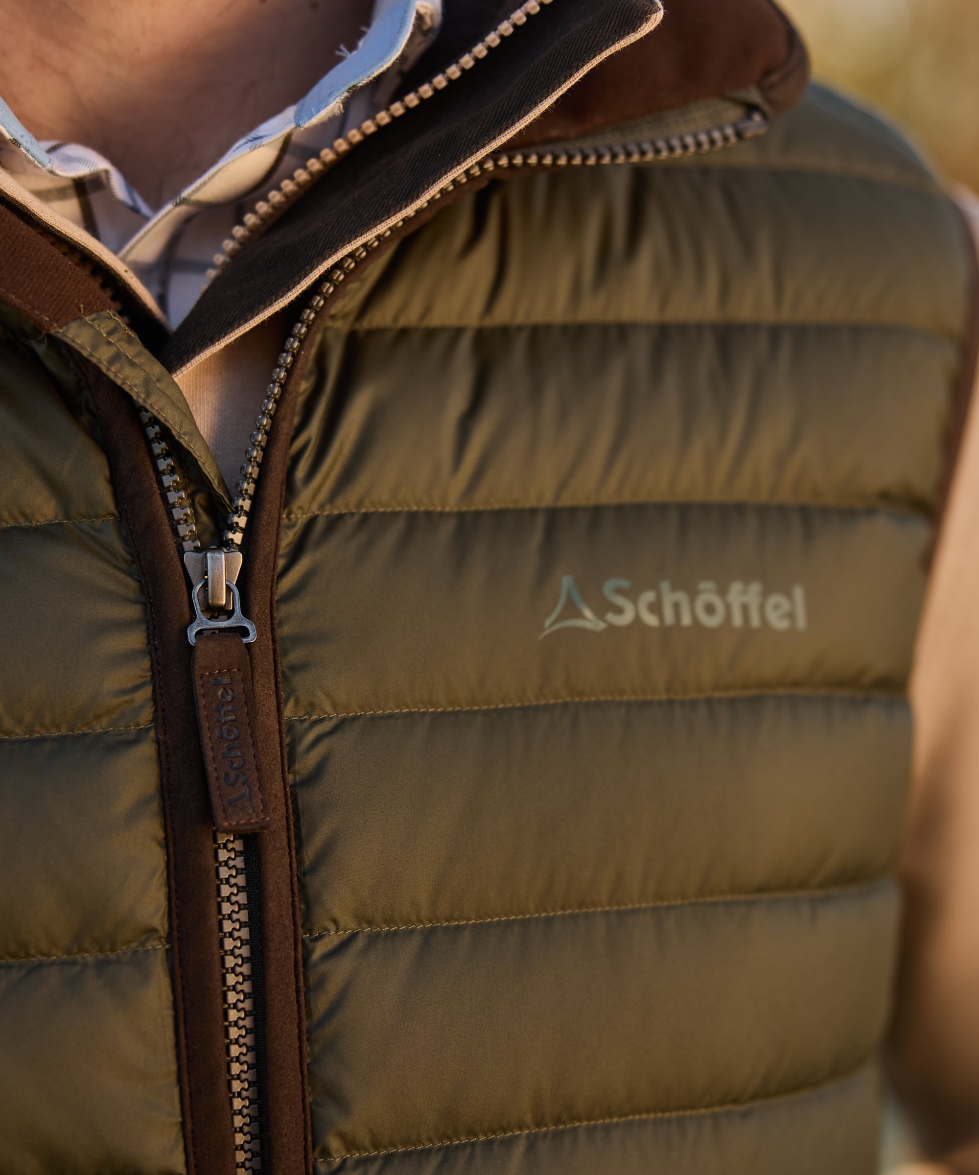 Bowden Down Gilet - Woodland