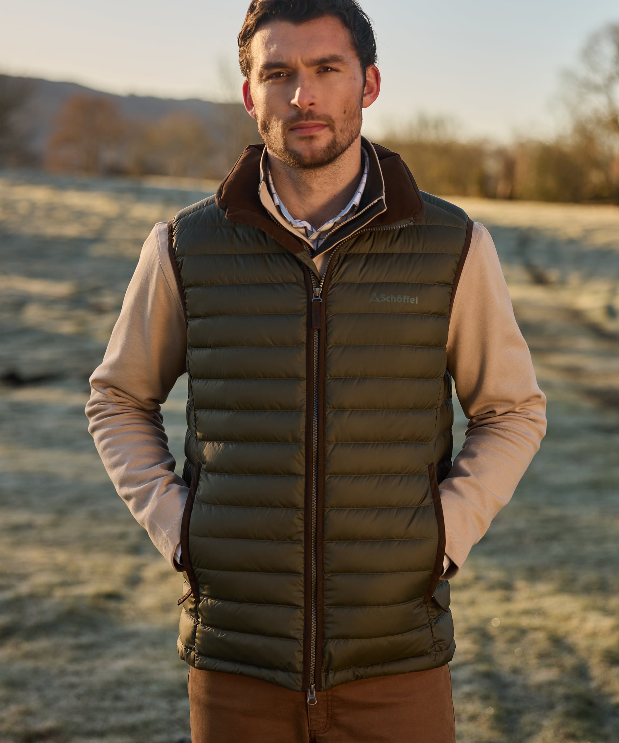 Bowden Down Gilet - Woodland