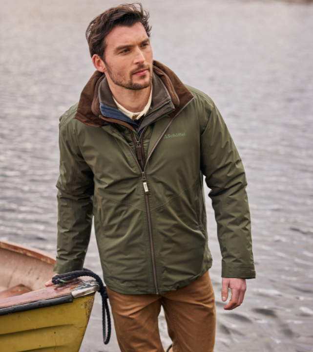 Men's Egleton Lightweight Jacket Green | Schöffel Country