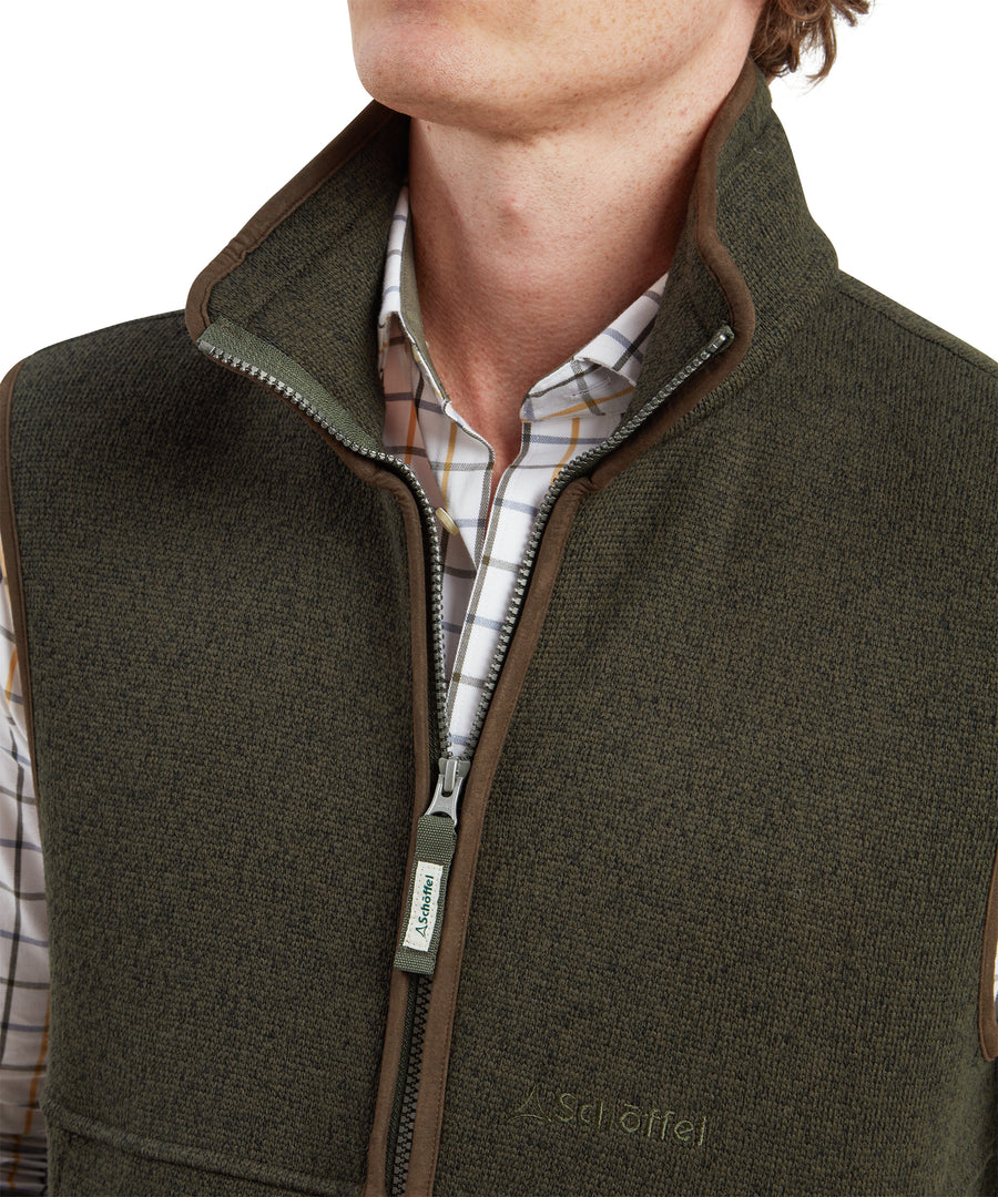 Gilet Polaire Femme Schoffel Polartec Thermal Country - Vert Foncé - Taille 12 UK - Occasion