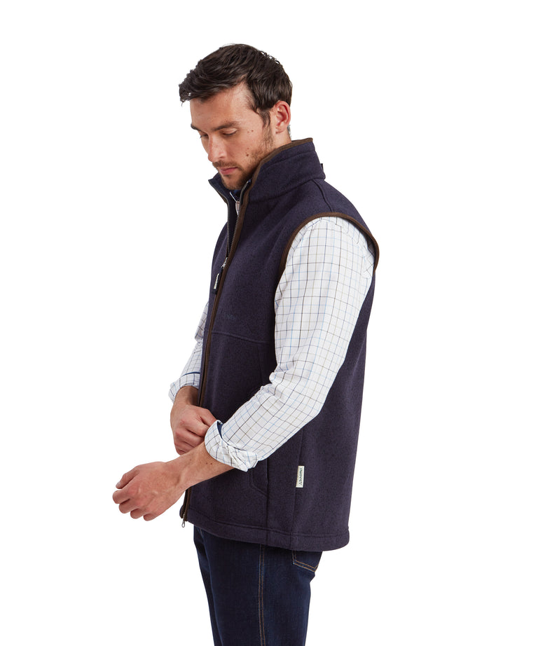 Austin II - Men's Gilet - Dark Blue