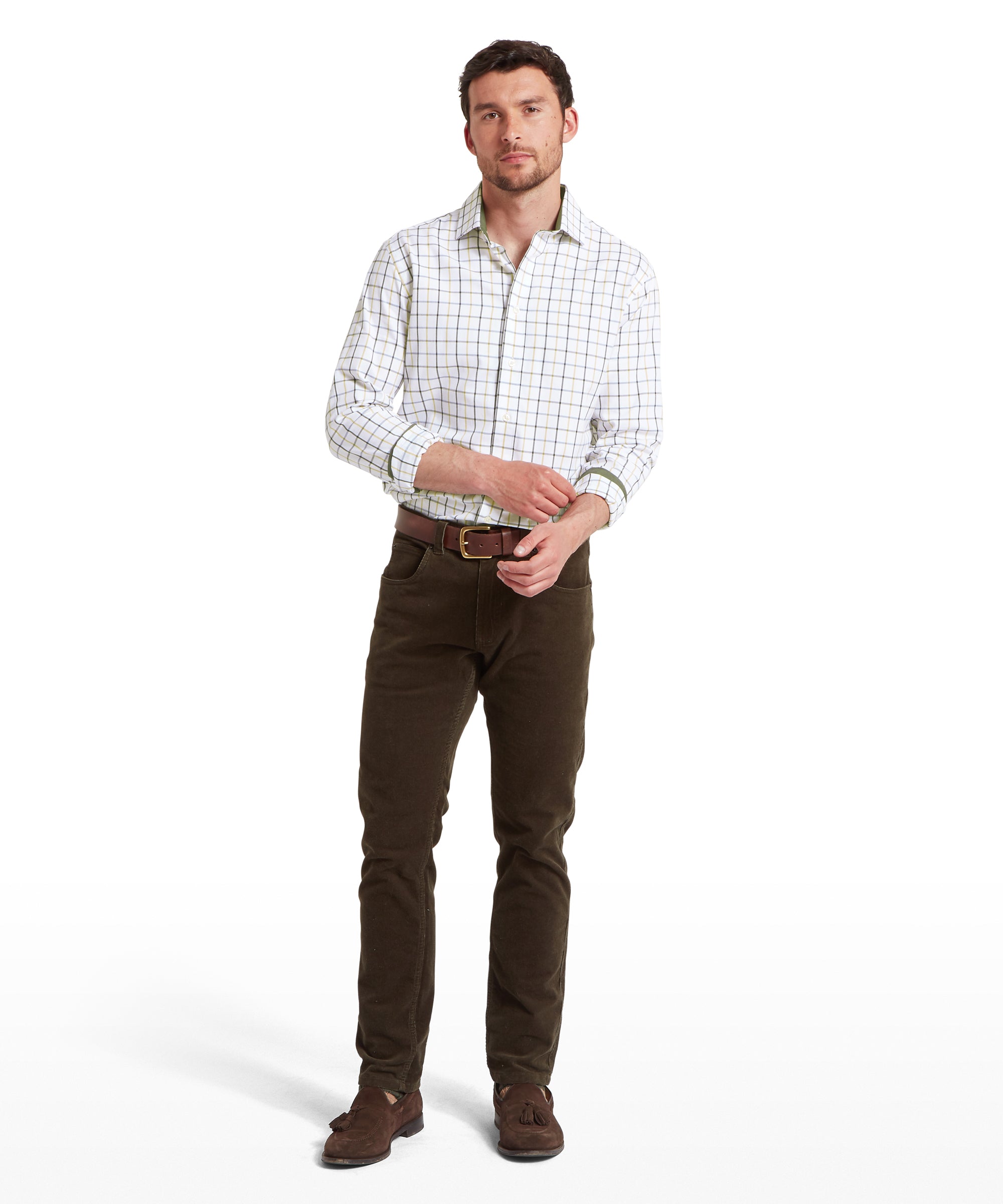 Baconsthorpe Tailored Shirt - Woodland Check