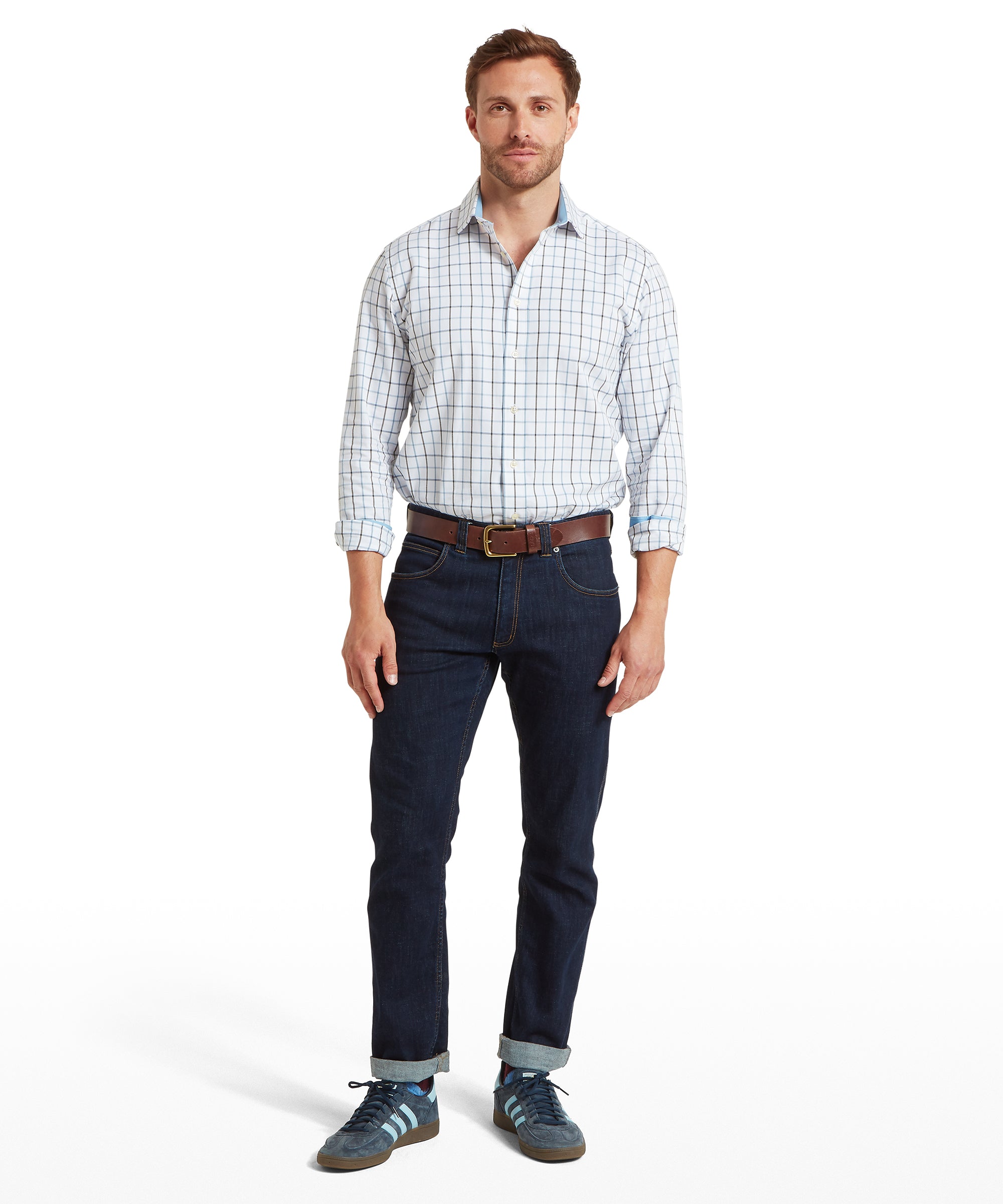 Baconsthorpe Tailored Shirt - Mountain Blue