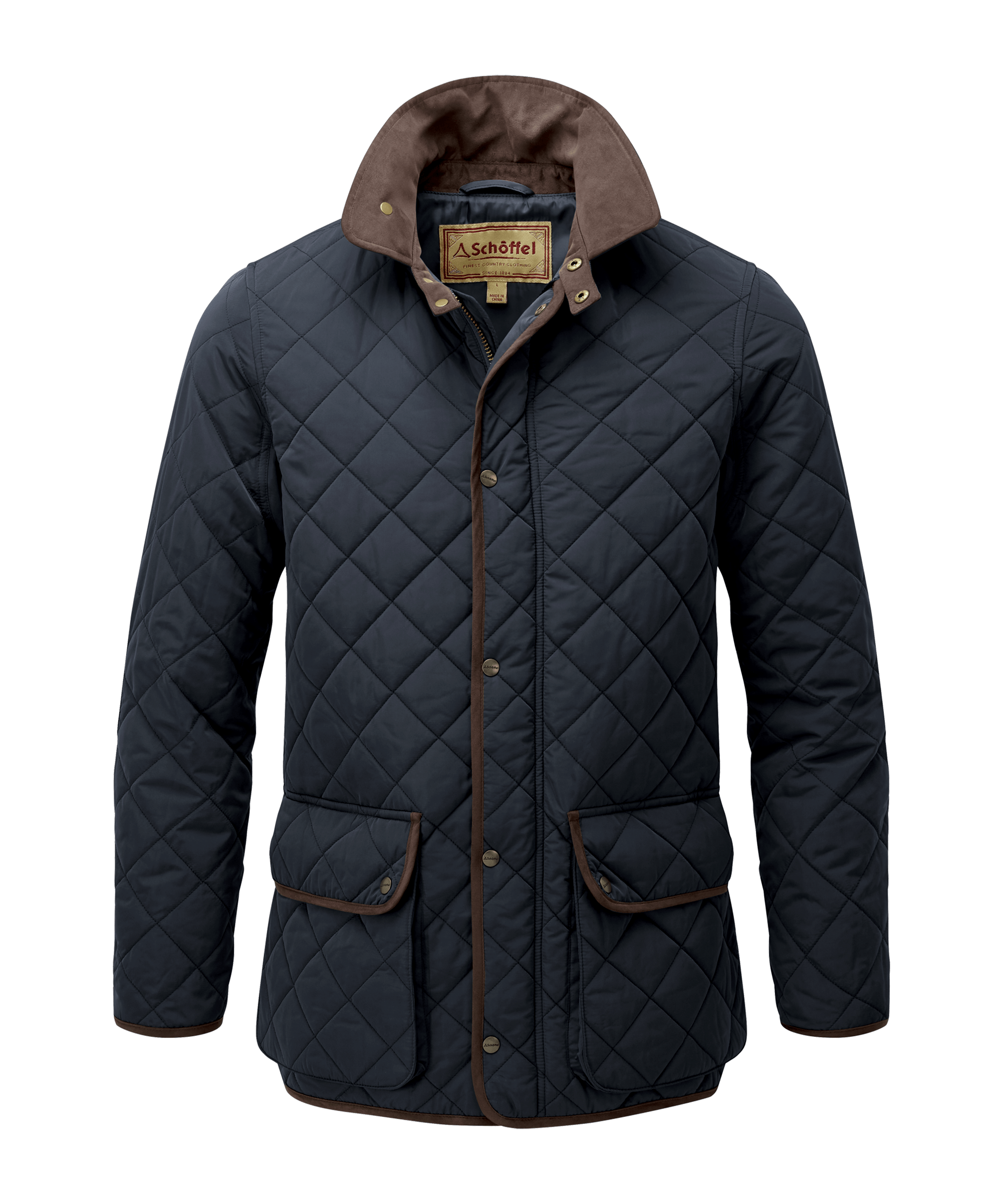 Quilted walking coat discount